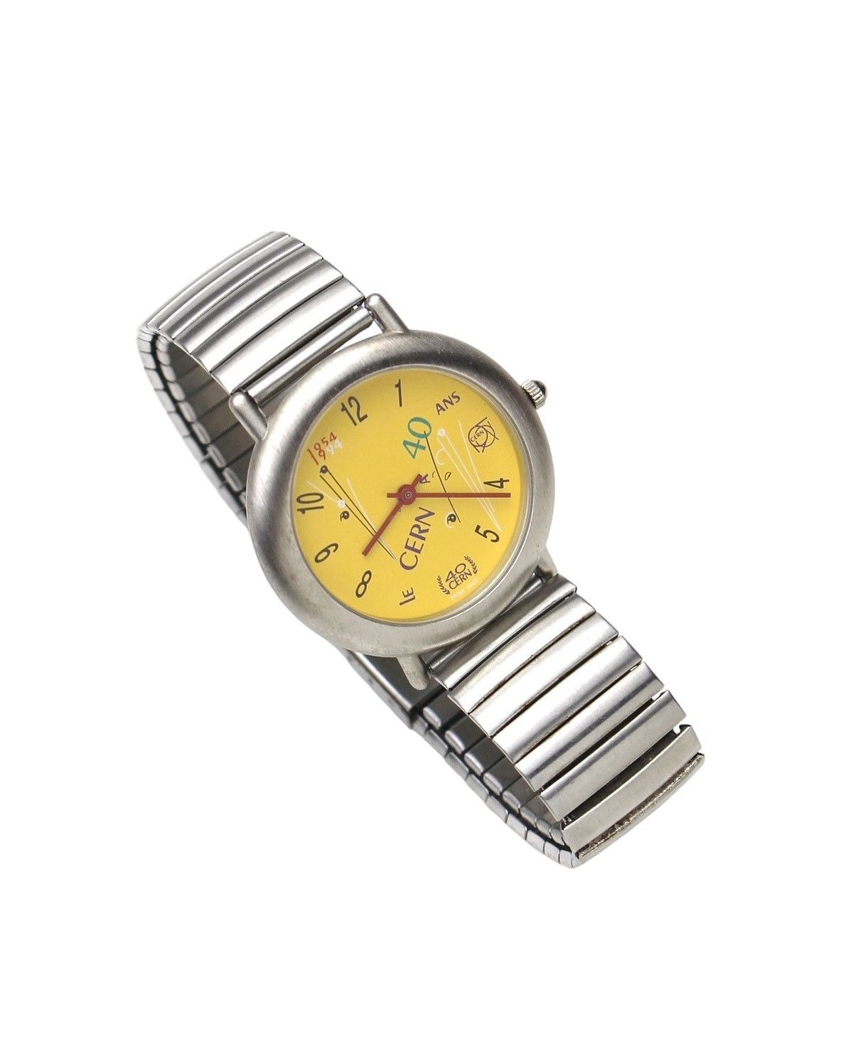 Vintage 1994 CERN 40TH ANNIVERSARY COMMEMORATIVE WATCH Size ONE SIZE - 4 Thumbnail
