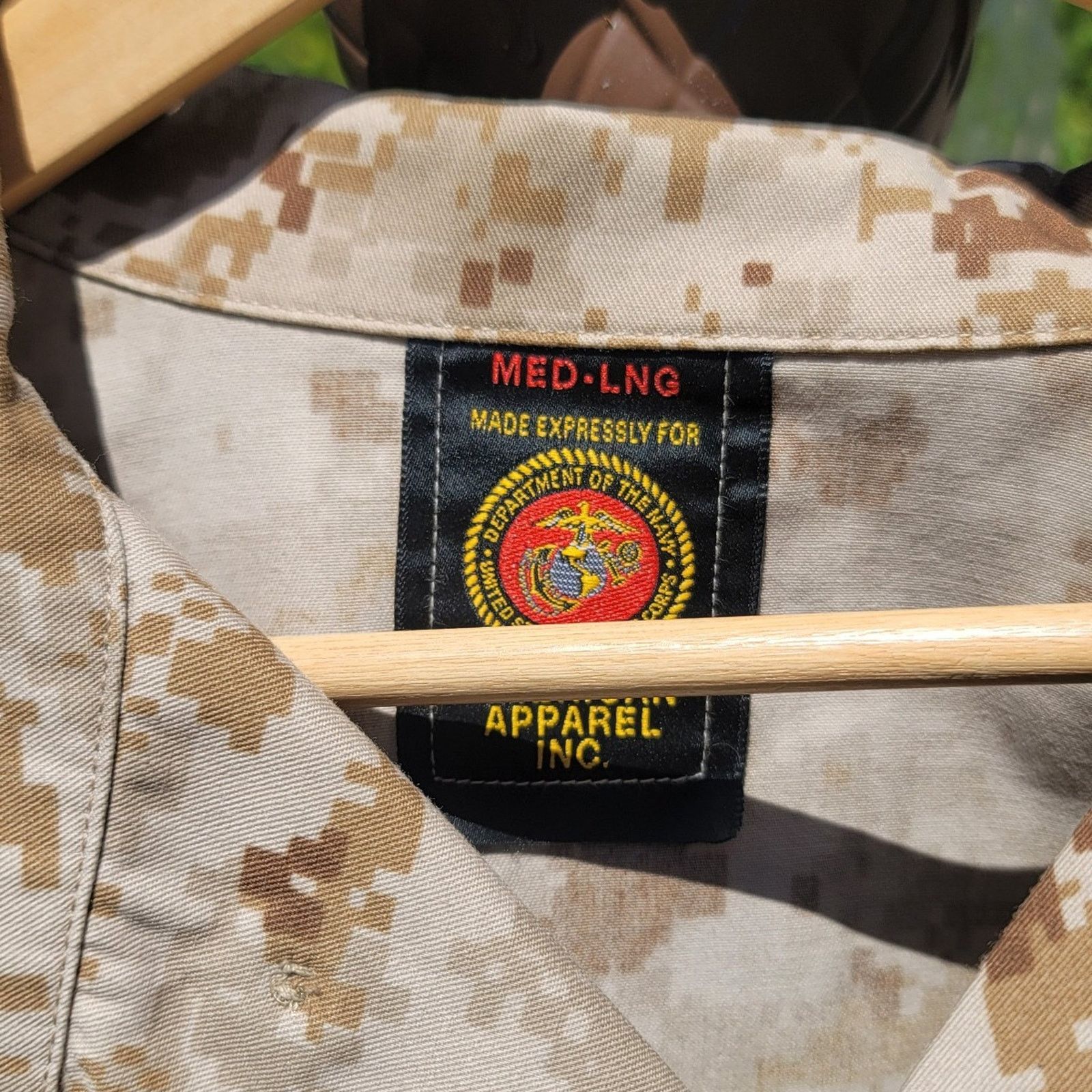 The Unbranded Brand USMC Marines Desert MARPAT Digital Camo Field Uniform Jacket Size US M / EU 48-50 / 2 - 5 Thumbnail