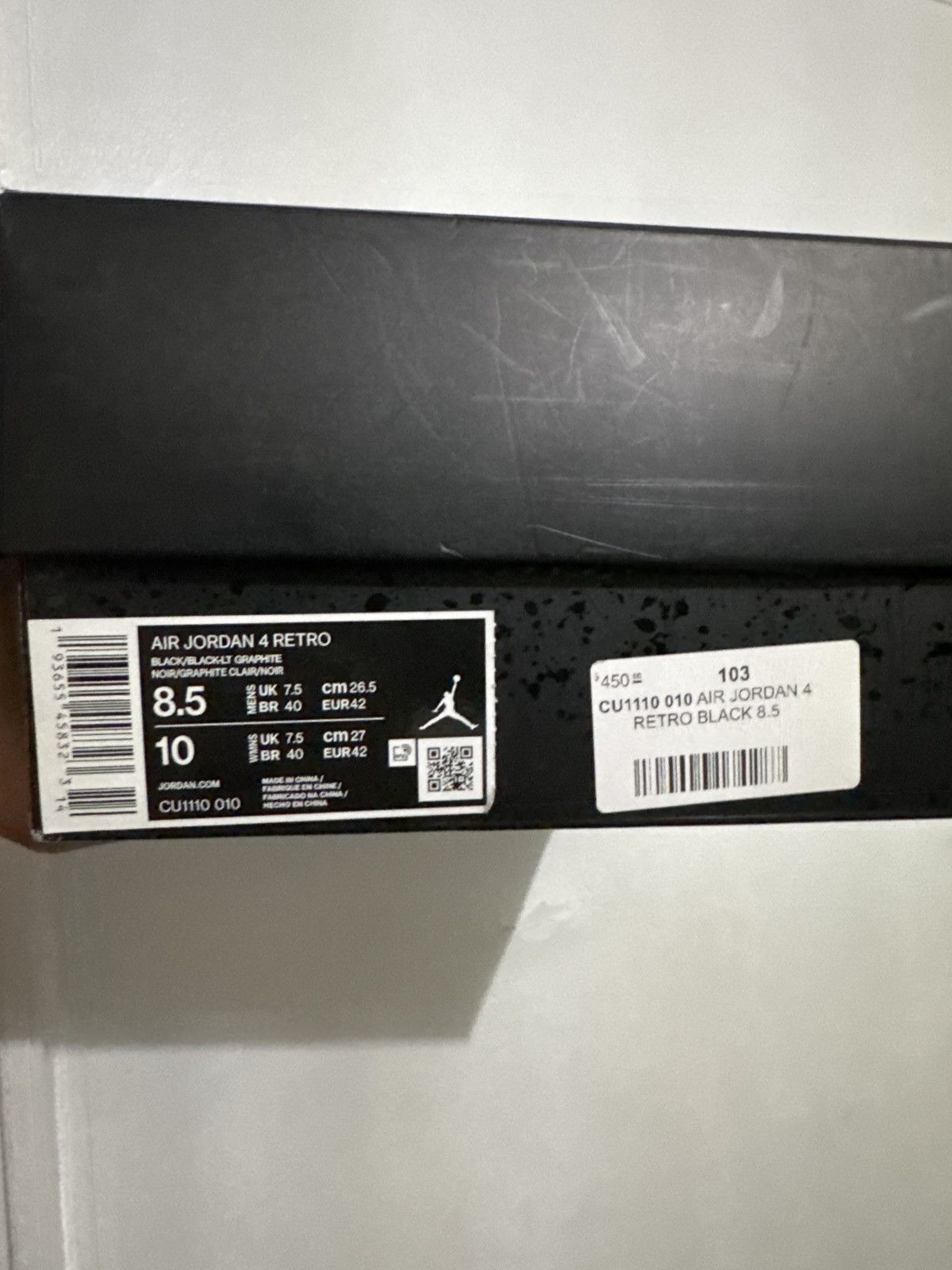 Jordan Brand Jordan 4 Black Cats Size US 8.5 / EU 41-42 - 9 Thumbnail