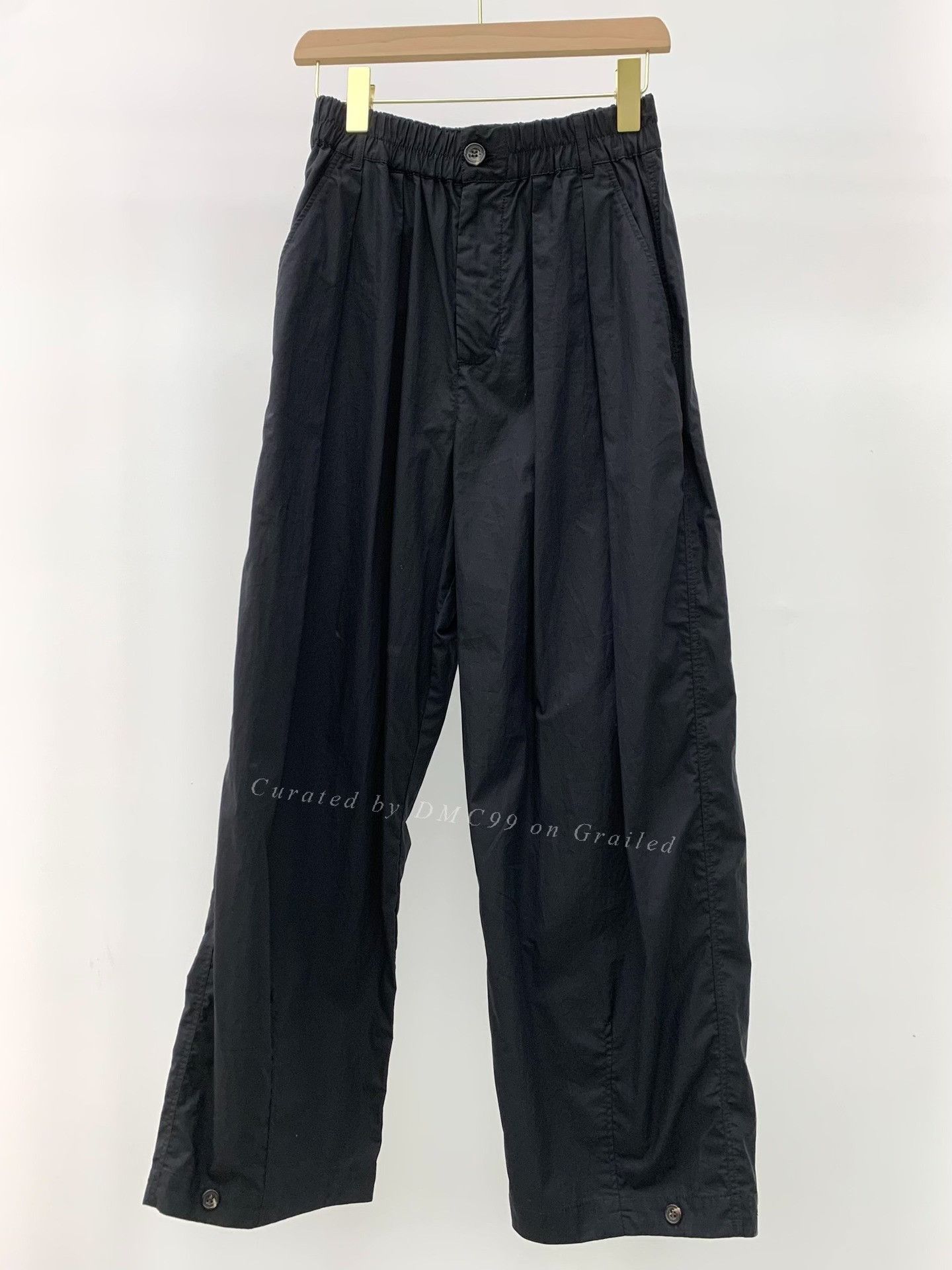 Soeur Soeur SS25 Black Straight-Leg Pants Size 36" / US 14 / IT 50 - 1 Thumbnail