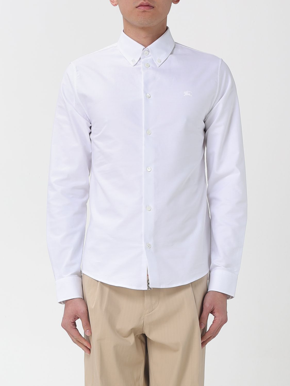 Burberry Burberry Shirt Men Beige Size US S / EU 44-46 / 1 - 1 Thumbnail