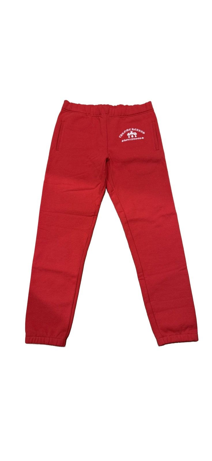 Chrome Hearts Red Triple Cross Embroidered Sweatpants Size US 38 / EU 54 - 9 Thumbnail