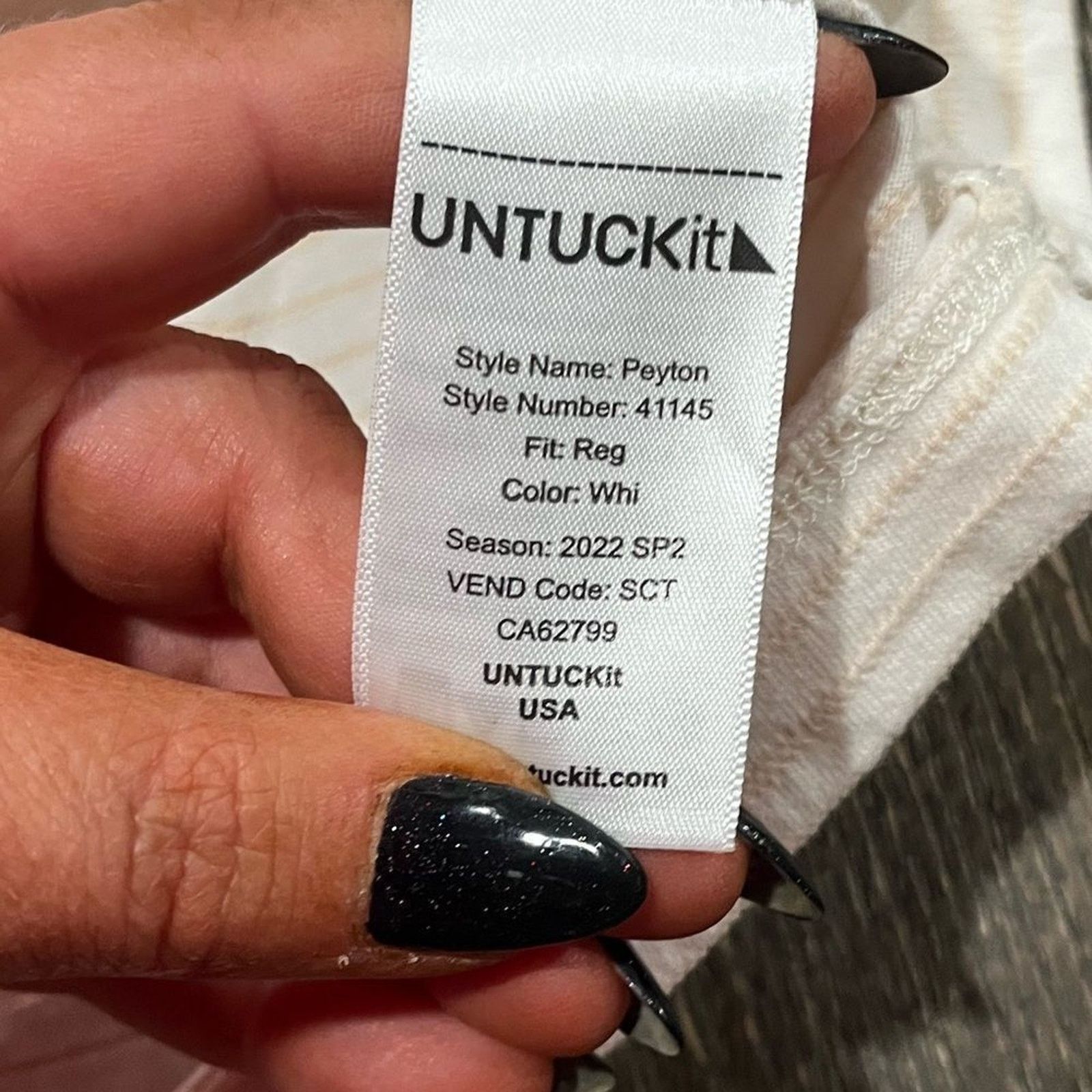 UNTUCKit Untuck It Men Polo Peyton Regular Fit Striped Cotton Tan L Size US L / EU 52-54 / 3 - 3 Thumbnail