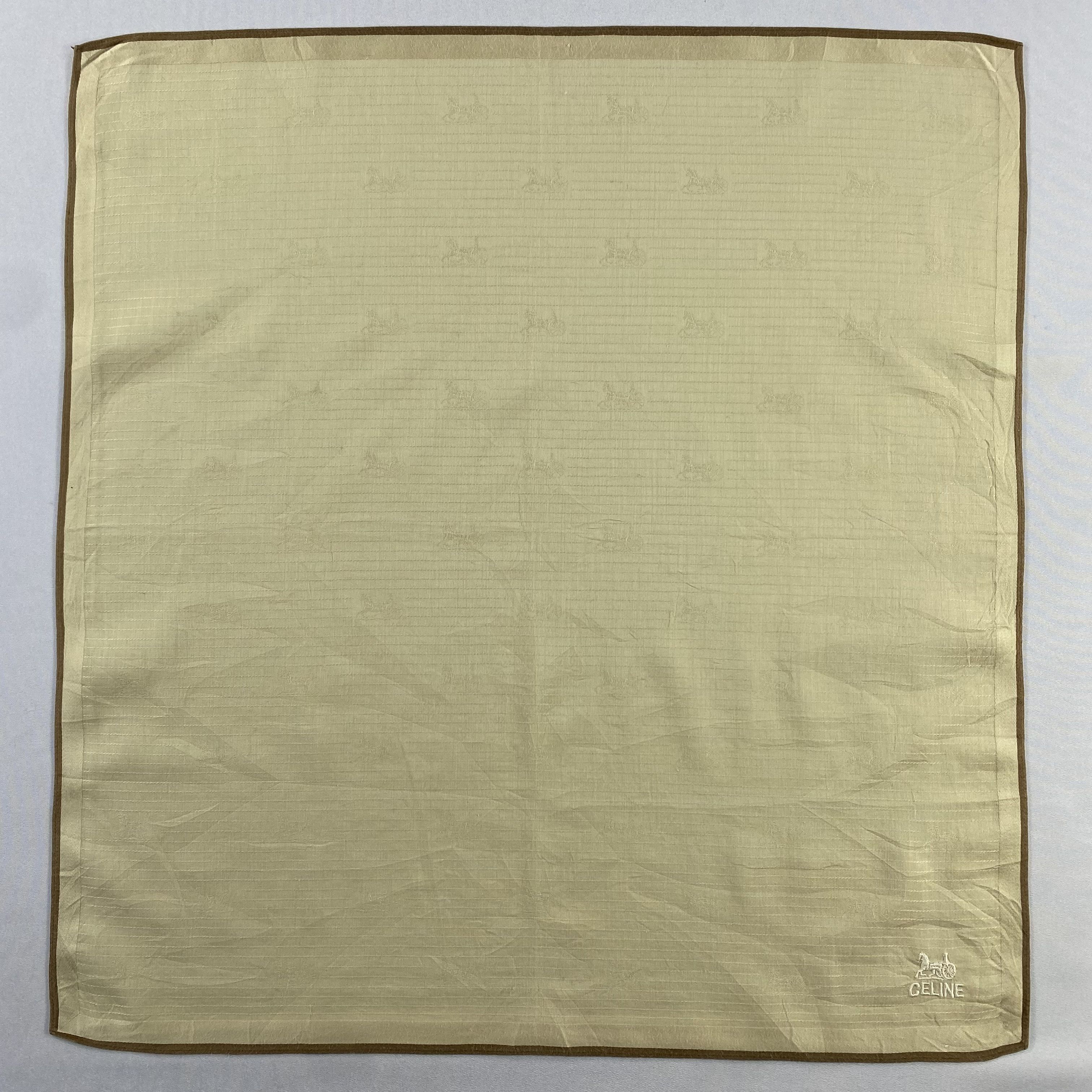 Celine × Vintage Celine Bandana/ Handkerchief / Neckerchief-P1720 Size ONE SIZE - 1 Thumbnail