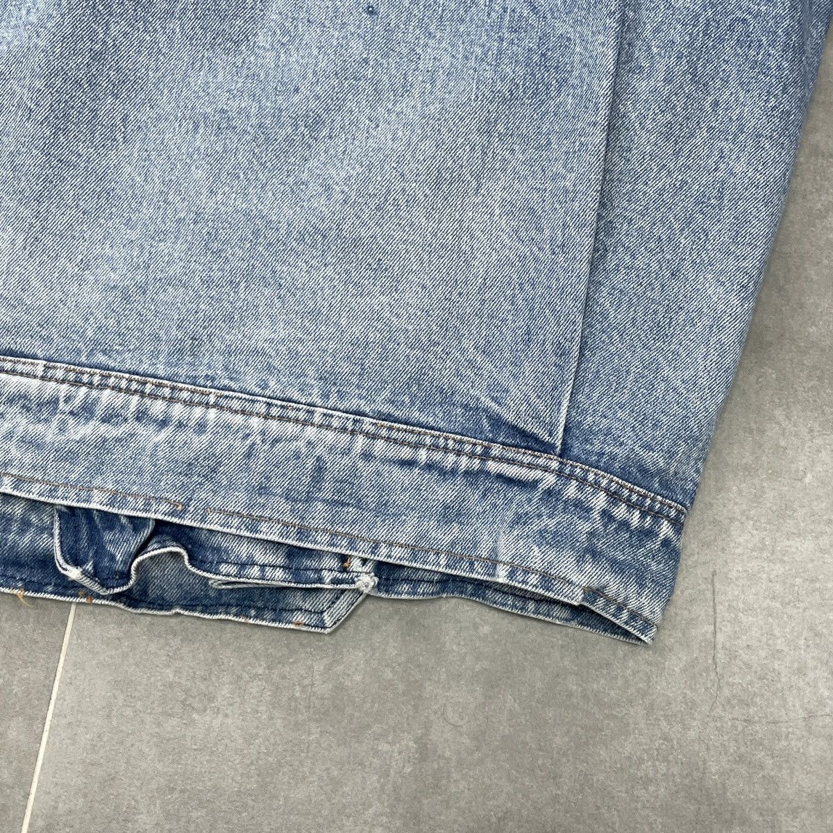 Benetton × Vintage Vintage Benetton Denim Vest Size 52 Size US L / EU 52-54 / 3 - 16 Thumbnail