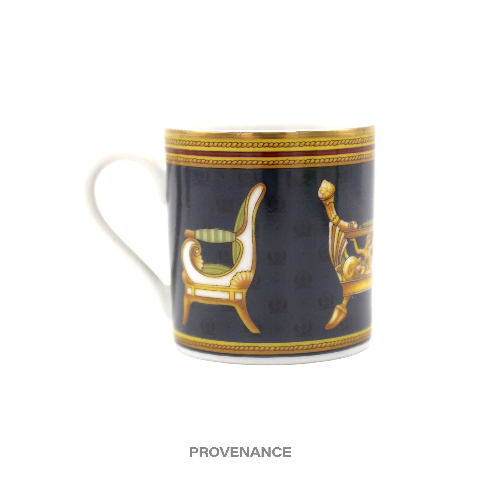 Gucci 🔴 Gucci Porcellana Chairs Espresso Cup - Black/Gold Size ONE SIZE - 4 Thumbnail