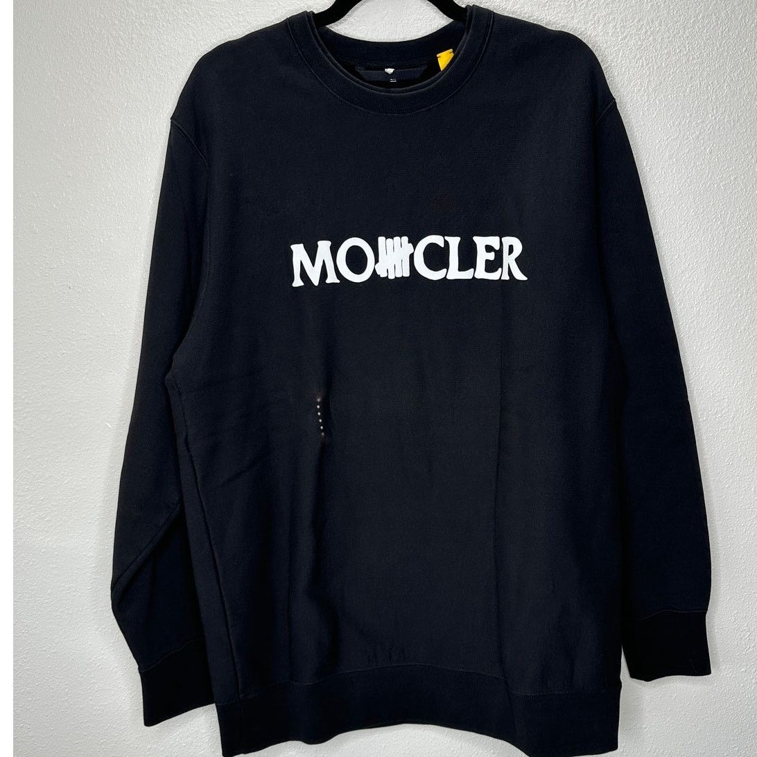 Moncler Genius Moncler Black Genius White Logo Altered Sweatshirt L Size US L / EU 52-54 / 3 - 1 Thumbnail