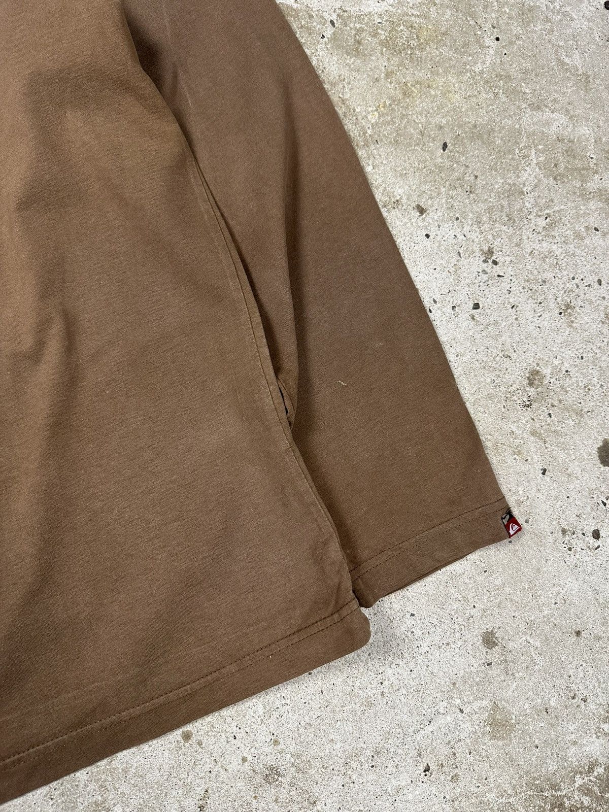 Quiksilver Vintage Y2K Quiksilver Brown Long Sleeve Tee Embroidery Size US XL / EU 56 / 4 - 4 Thumbnail