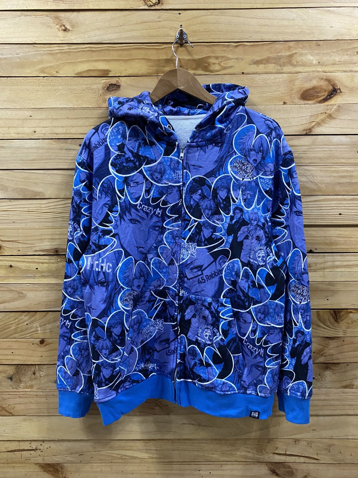Anime Hypnosis Mic Division Rap Battle x R4G zip hoodie Size US M / EU 48-50 / 2 - 1 Thumbnail
