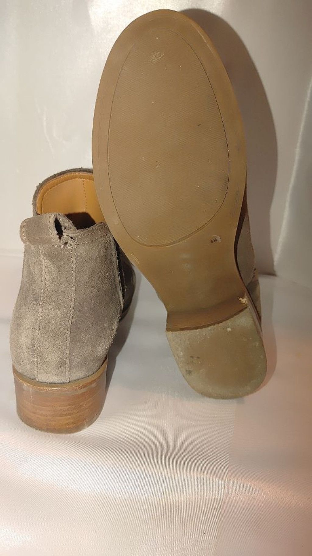 Lucky Brand Lucky Brand Pogan Suede Ankle Booties Size 8M Size US 8 / IT 38 - 8 Thumbnail
