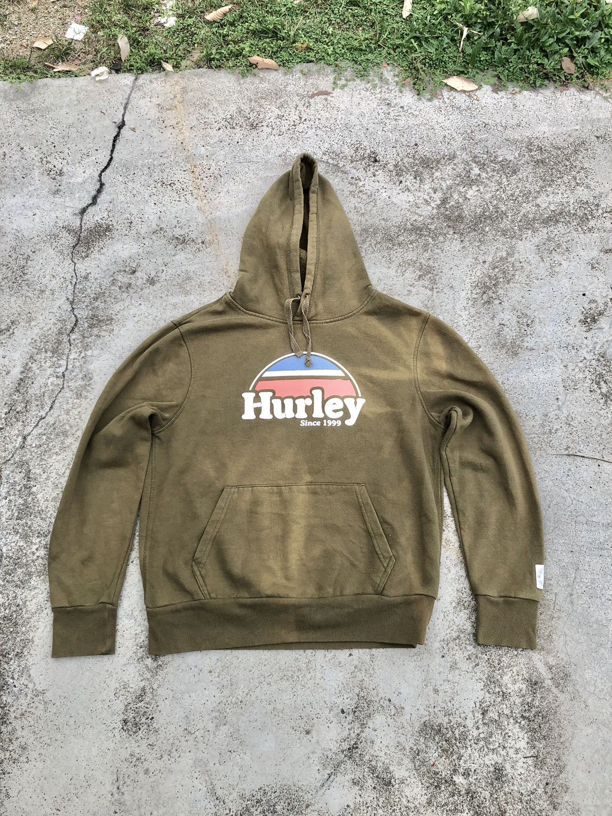 Hurley SUN FADED GREEN HOODIE BY HURLEY Size US S / EU 44-46 / 1 - 1 Thumbnail