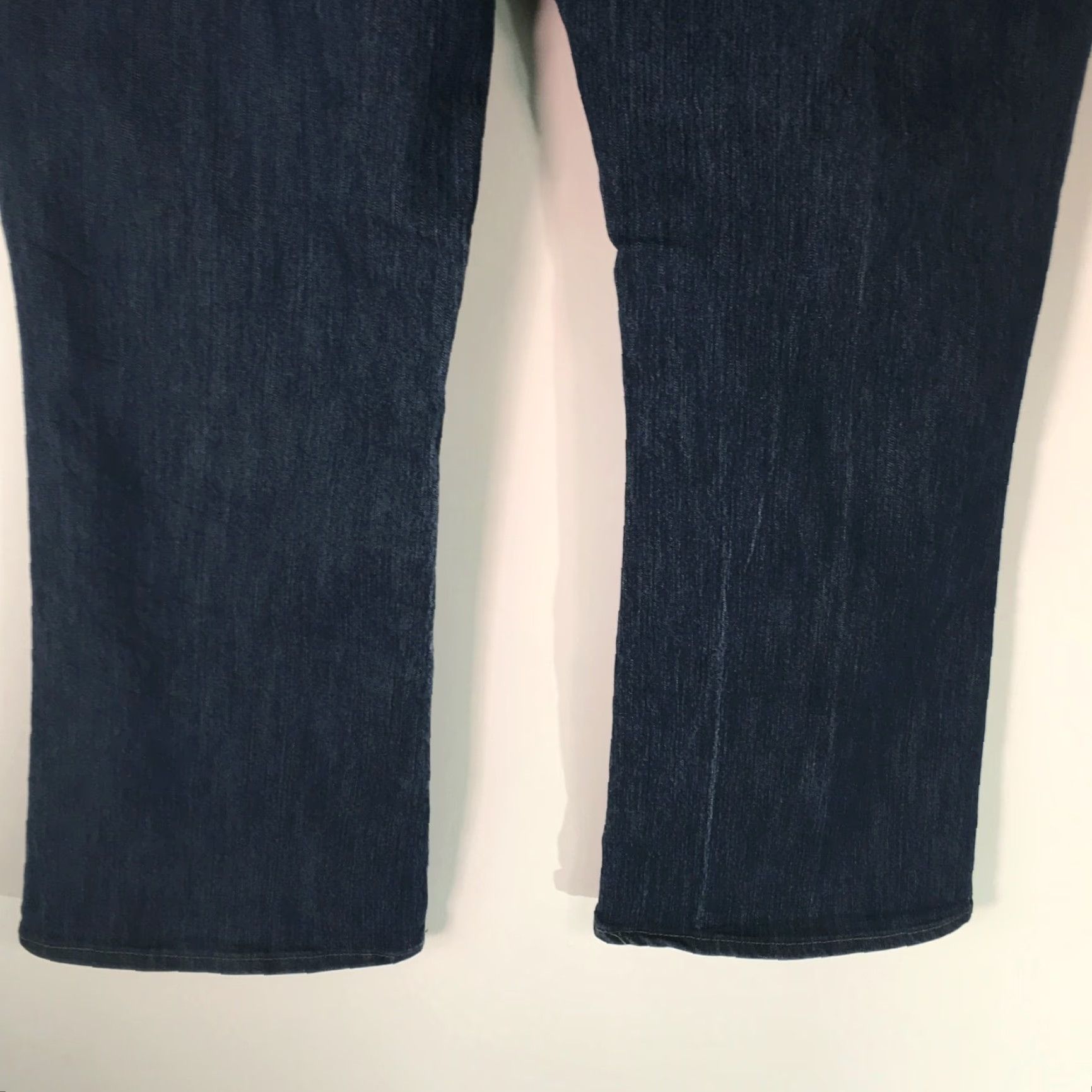 Lee Lee Riders Jeans Womens Regular Bootcut Denim Blue Size 14M 30In Inseam 5-Pocket Stretch Comfort Front Zip Button Rise Mid Vintage No Size 36" / US 14 / IT 50 - 6 Thumbnail