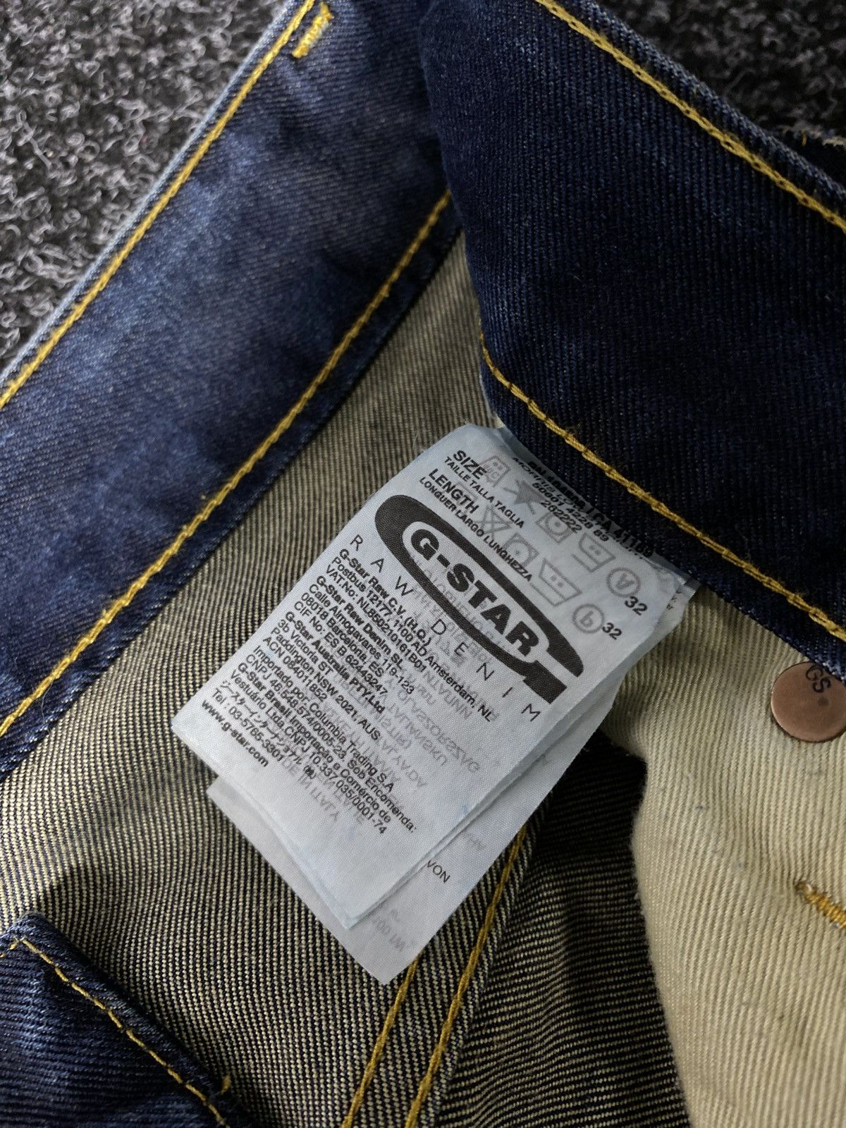 G-Star × If Six Was Nine × Vintage Vintage Y2K Raw G-Star baggy denim pants Jeans Size US 32 / EU 48 - 7 Thumbnail