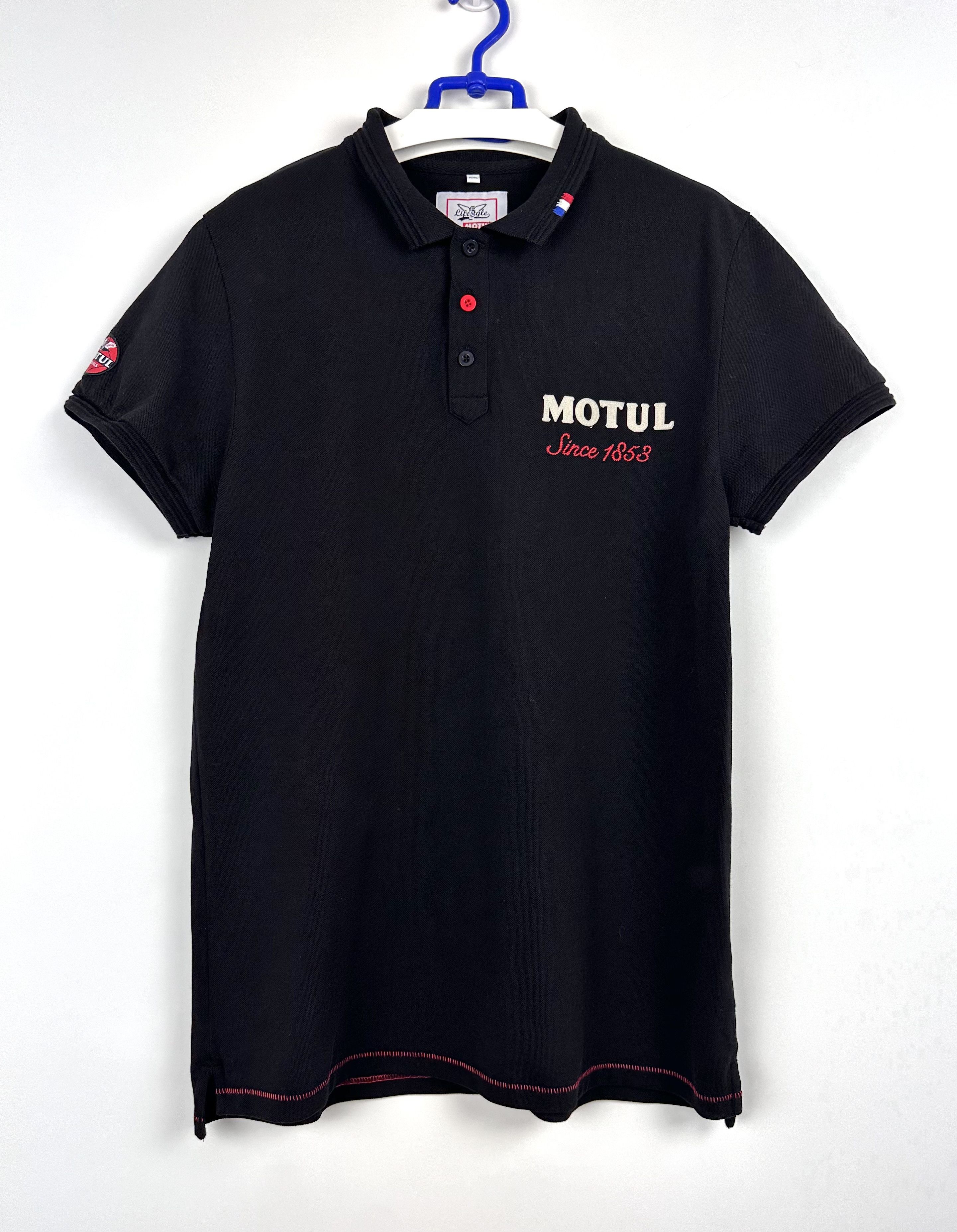 Other MOTUL Oil Racing Men's Polo Shirt Black Size US XXL / EU 58 / 5 - 1 Thumbnail