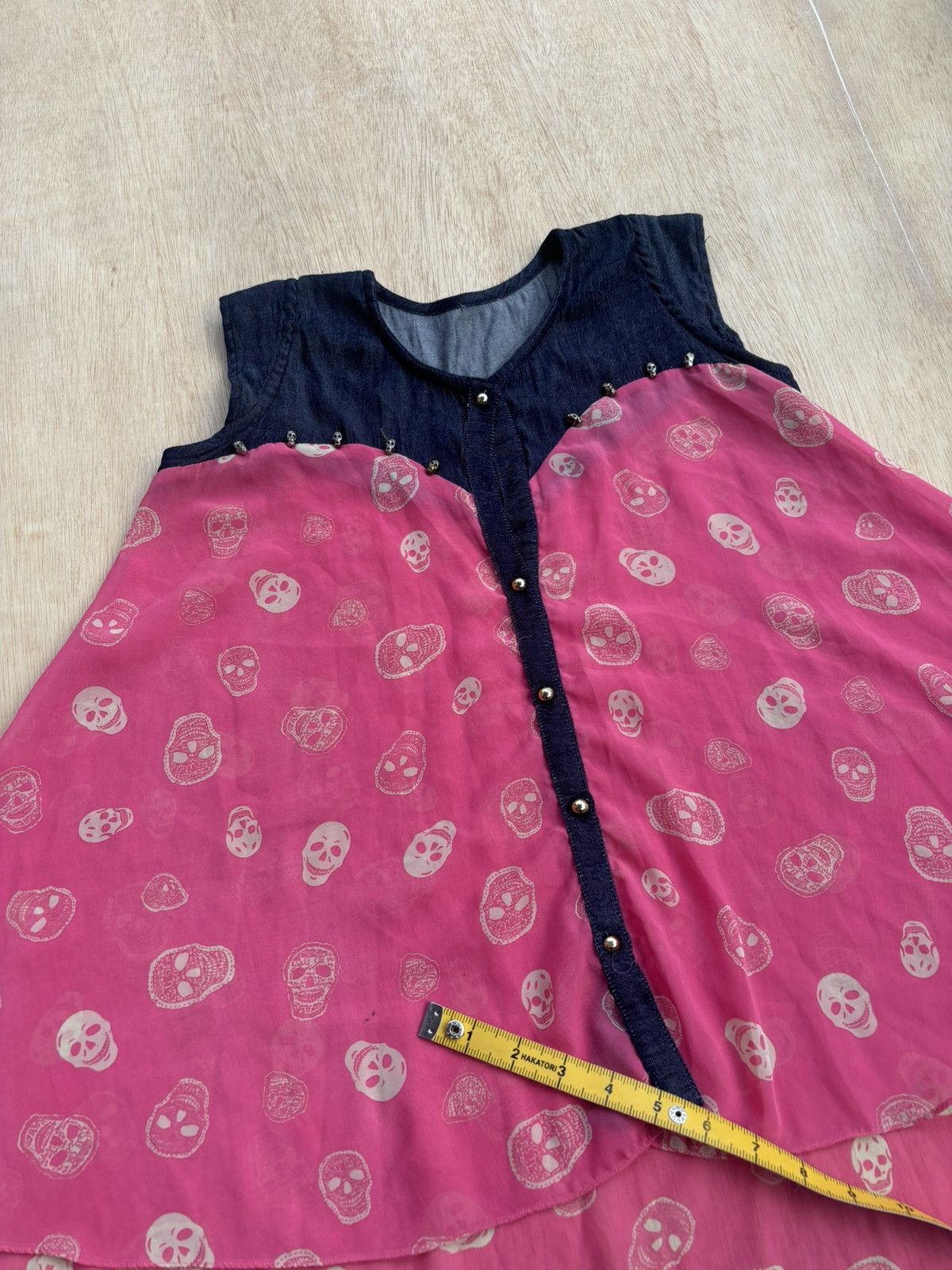 Hysteric Glamour × Japanese Brand Y2k Skull Poem Opium Womens's Shirt Size ONE SIZE - 12 Thumbnail