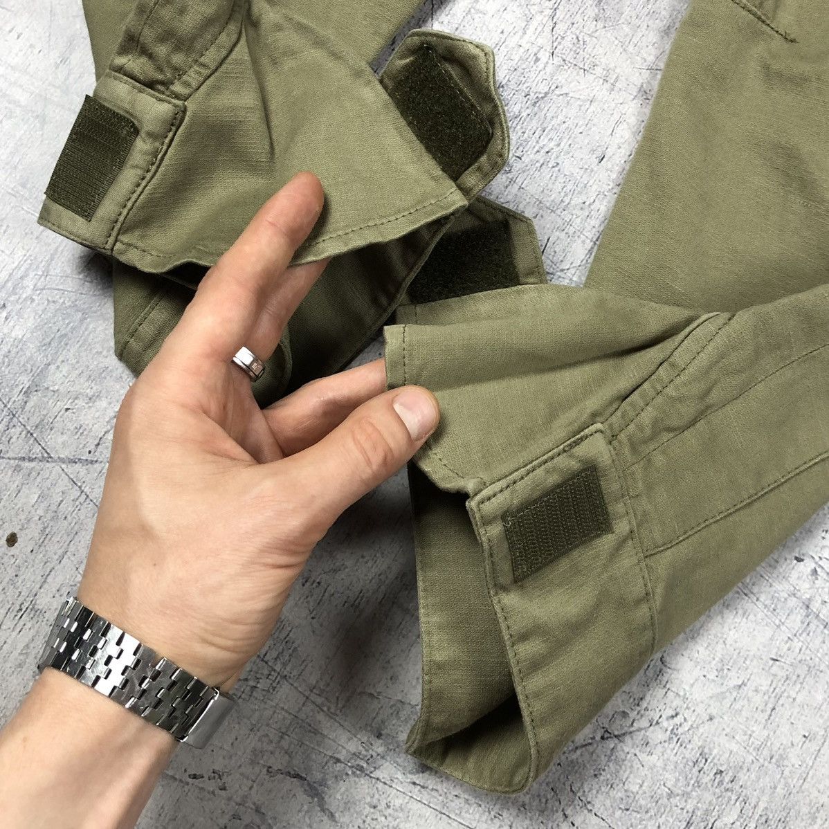 Designer × Isabel Marant × Isabel Marant Etoile Vintage Isabel Marant Etoile Lino Pocket Pants y2k og army Size 30" / US 8 / IT 44 - 9 Thumbnail