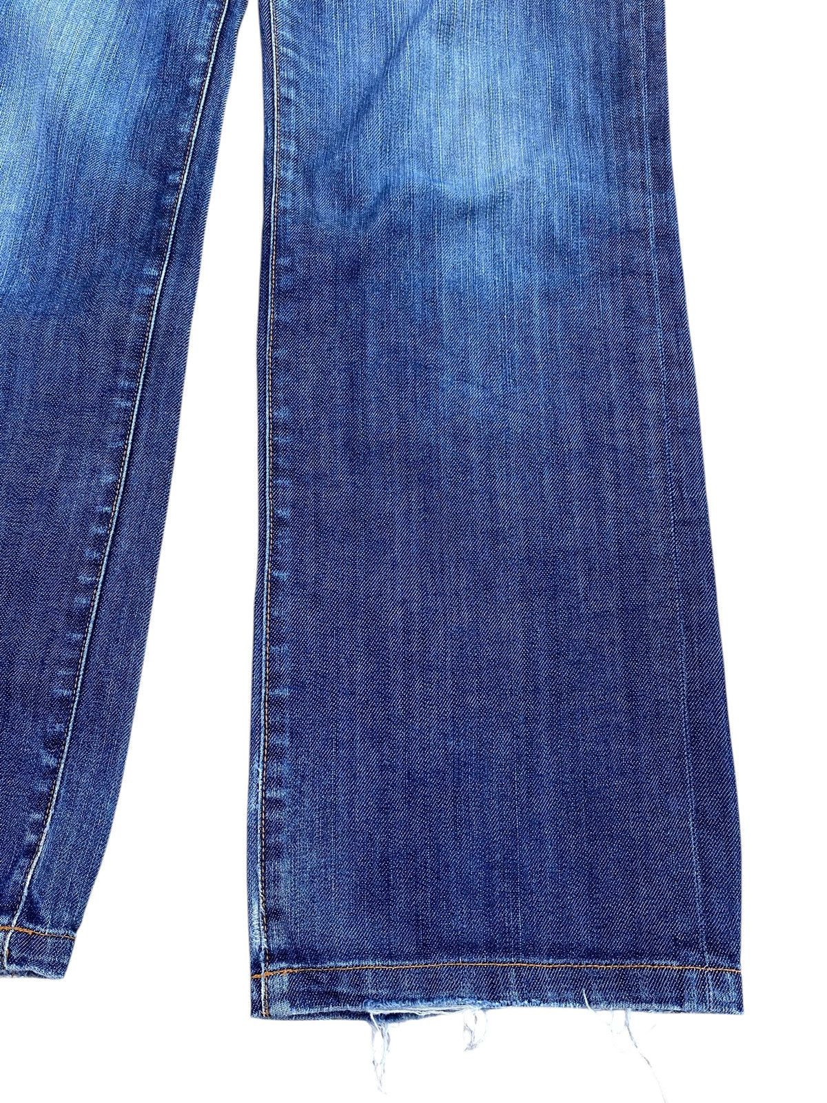 Japanese Brand Japanese Brand Blue Faded Wash Style Loose Jeans Size US 30 / EU 46 - 6 Thumbnail