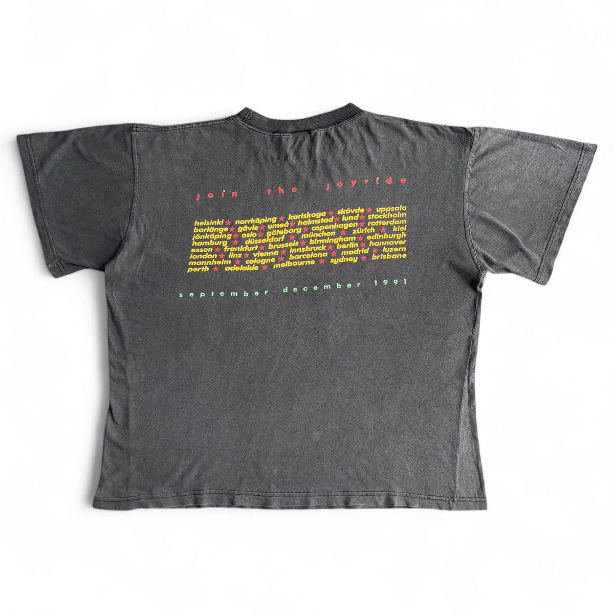 Band Tees Vintage Band Tee Roxette - Join The Joyride Tour 1991 Size US XL / EU 56 / 4 - 2 Thumbnail