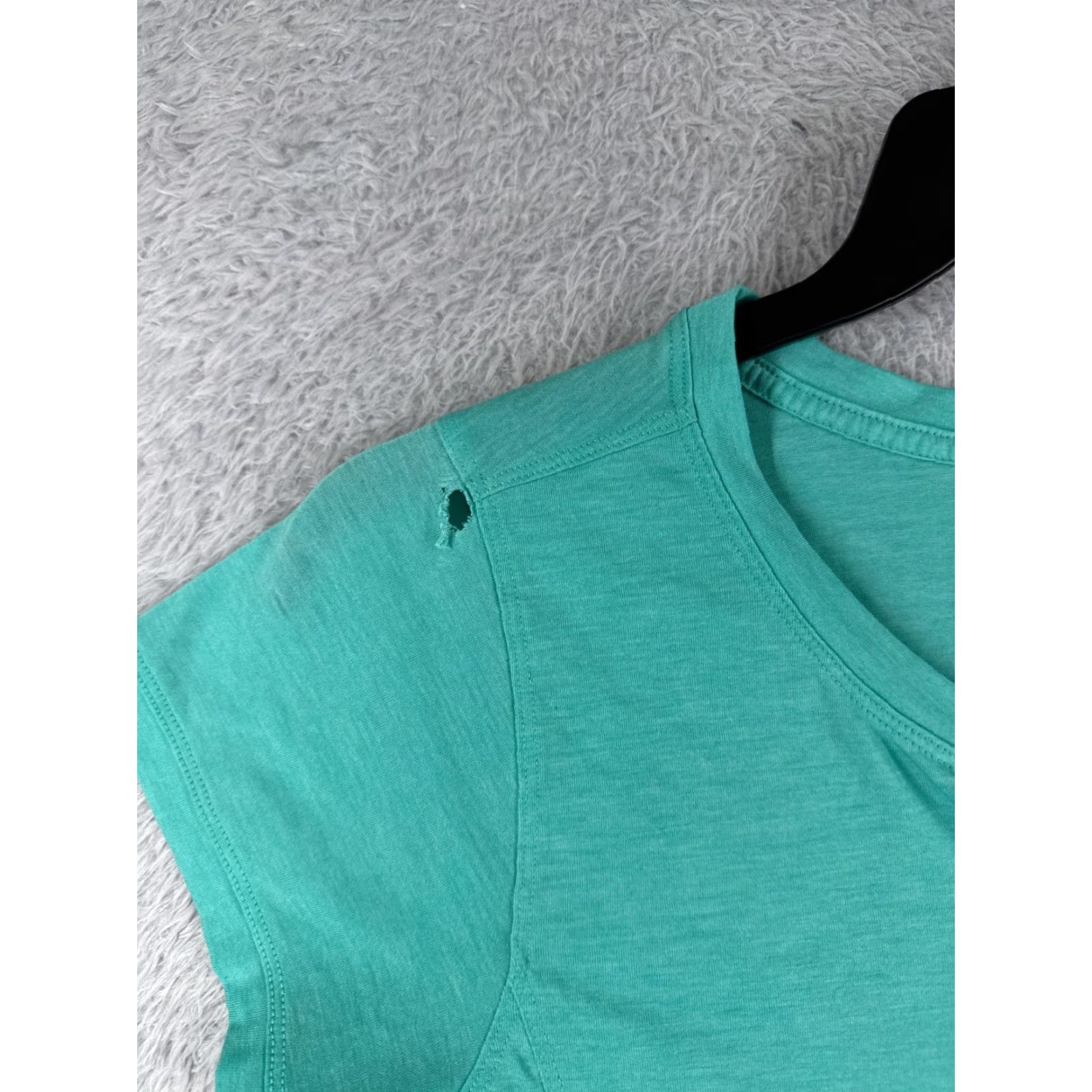 Patagonia Patagonia Shirt Women S Teal Short Sleeve Henley Capilene Cool Trail Size S / US 4 / IT 40 - 4 Thumbnail