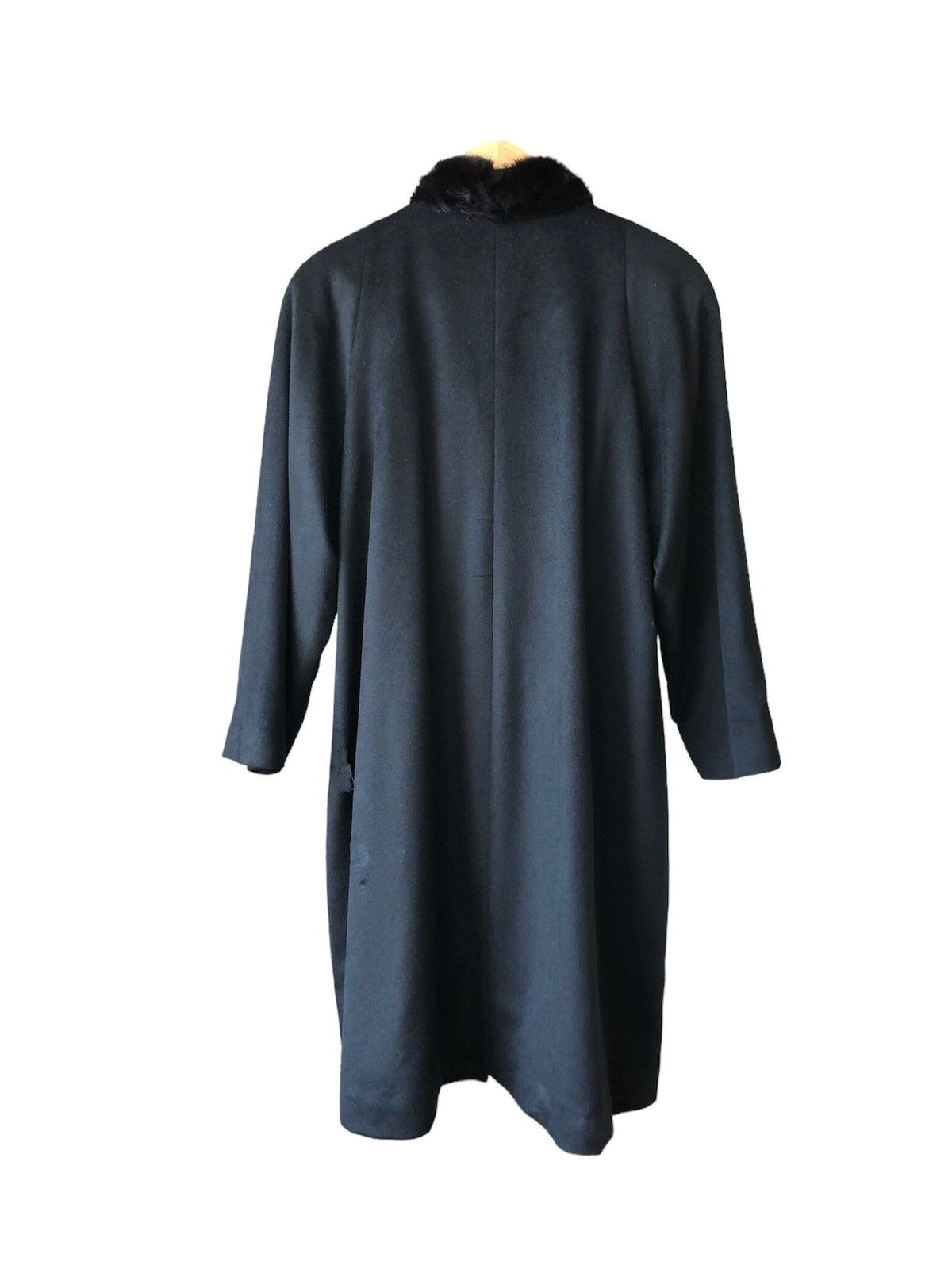 Balmain Authentic Balmain Paris Cashmere Distressed Long Coat Size L / US 10 / IT 46 - 2 Thumbnail