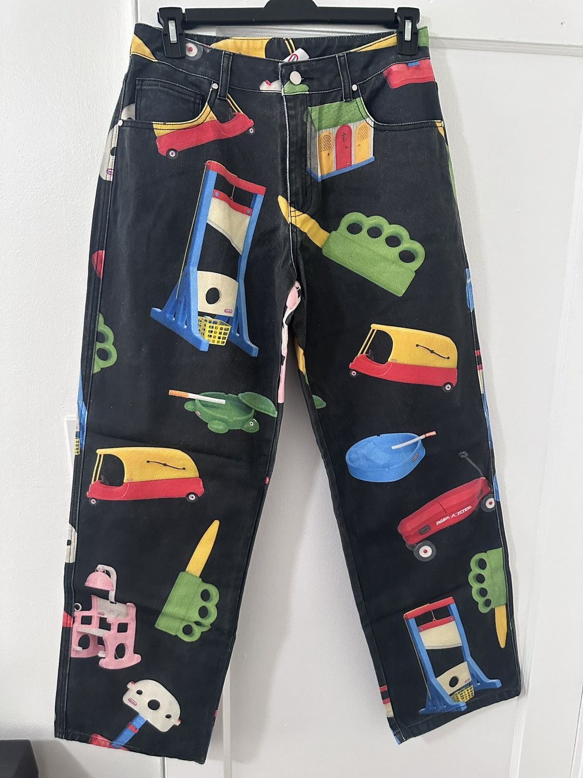 Plagueround ANDY SAHLSTORM PLAGUEROUND DENIM PANTS Size US 32 / EU 48 - 1 Thumbnail