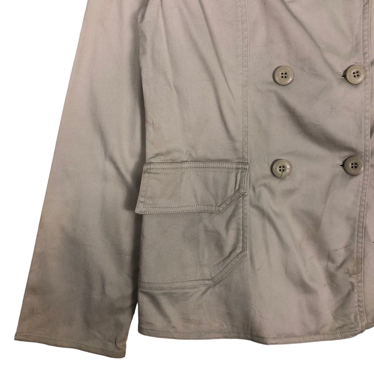 Guess 🔥Vtg Guess Chore Jacket Double Breast Biker Bondage Size US M / EU 48-50 / 2 - 4 Thumbnail