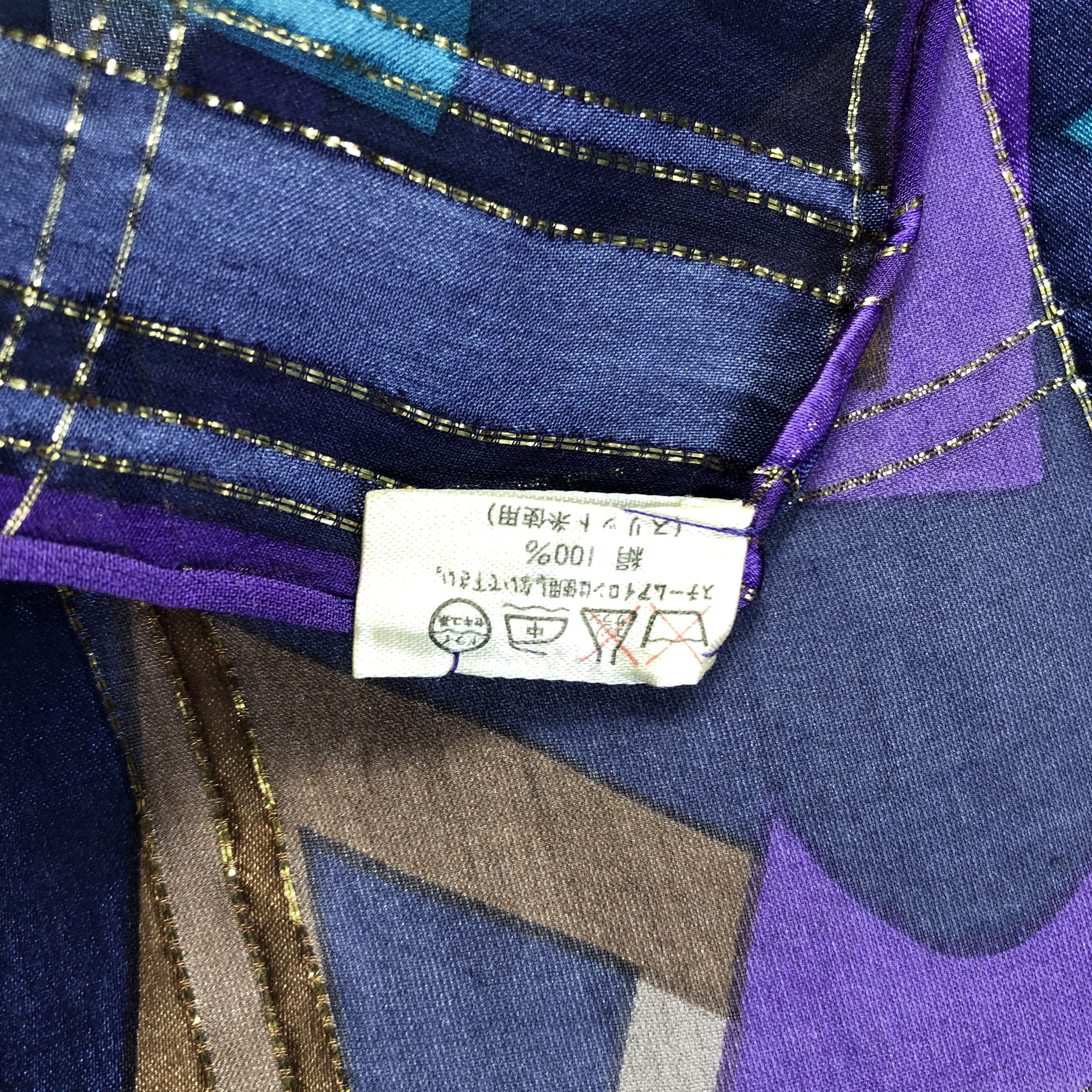 Vintage Vintage Gianni Accardi Silk Scarf Size ONE SIZE - 5 Thumbnail