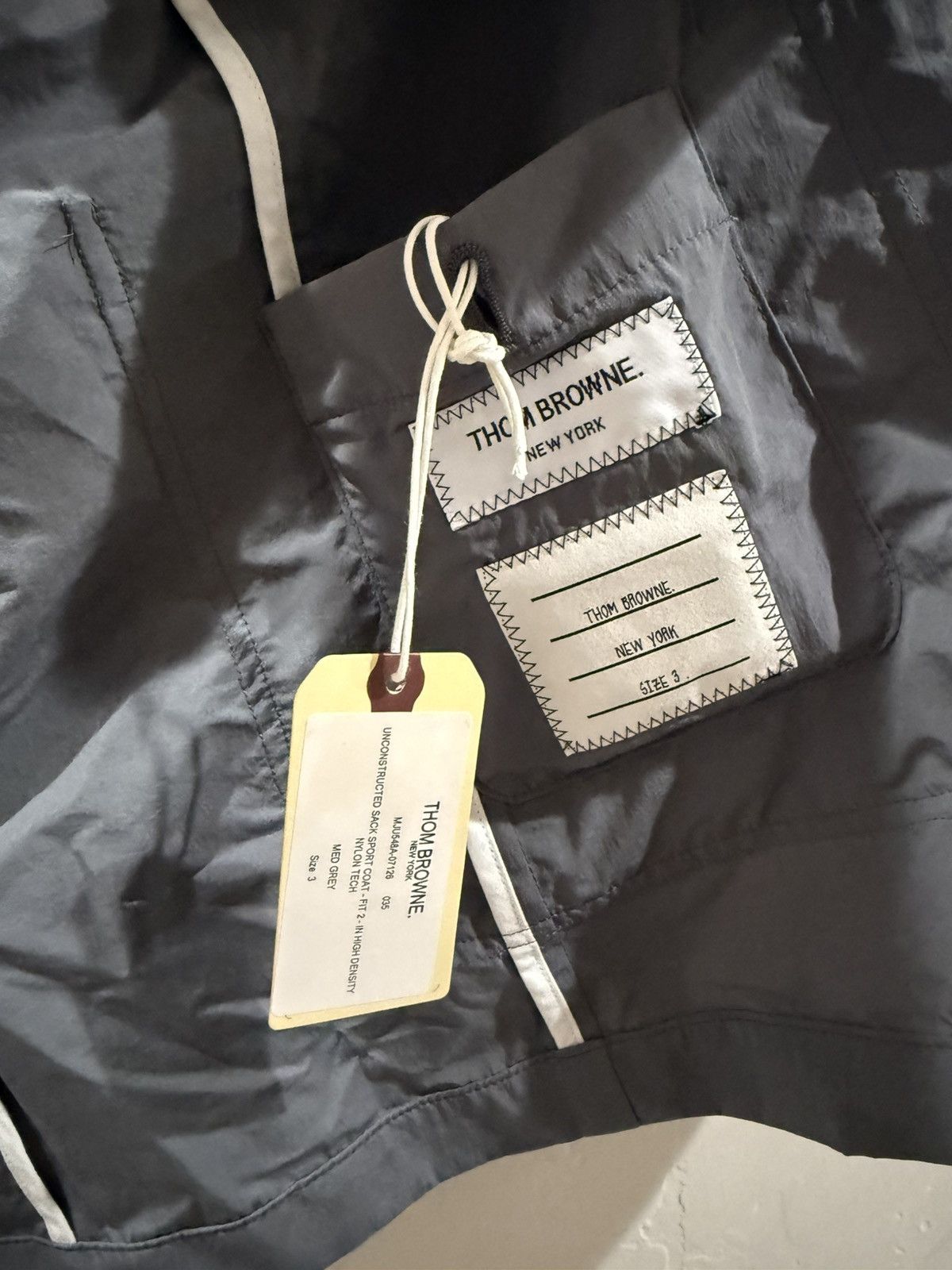 Thom Browne unconstructed sack sport coat Size US L / EU 52-54 / 3 - 4 Thumbnail