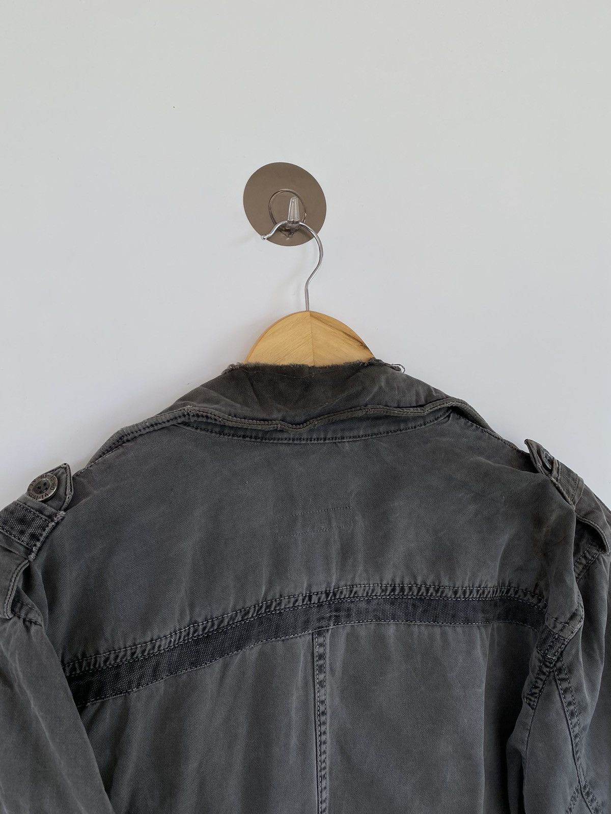 Japanese Brand × Vintage ✅️Vintage Cargo Jacket Pocket Mens Military Style Size US L / EU 52-54 / 3 - 7 Thumbnail