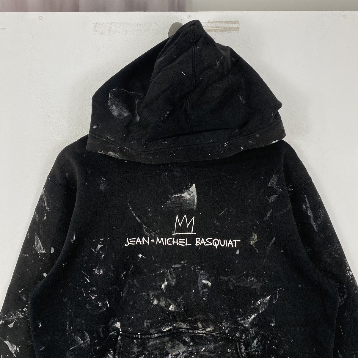 Jean-Michel Basquiat Uniqlo x Basquiat Paint Splatter Hoodie Jersey Joe Walcott L Size US L / EU 52-54 / 3 - 3 Thumbnail