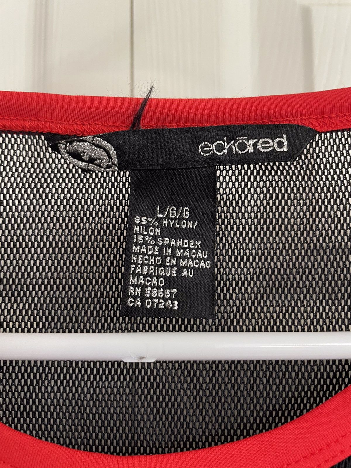 Ecko Unltd. Echo Red Black Pullover w/Logo and Mesh Size L Size L / US 10 / IT 46 - 4 Thumbnail