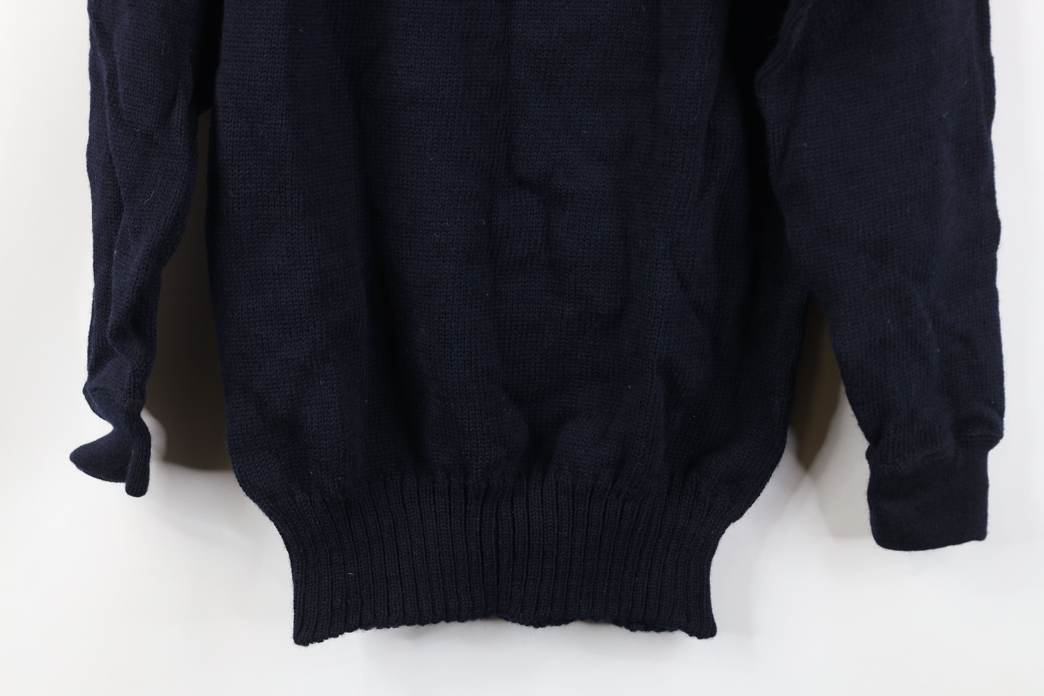 Vintage Vintage 60s Vietnam War United States Navy Deck USN Sweater Size M / US 6-8 / IT 42-44 - 12 Thumbnail