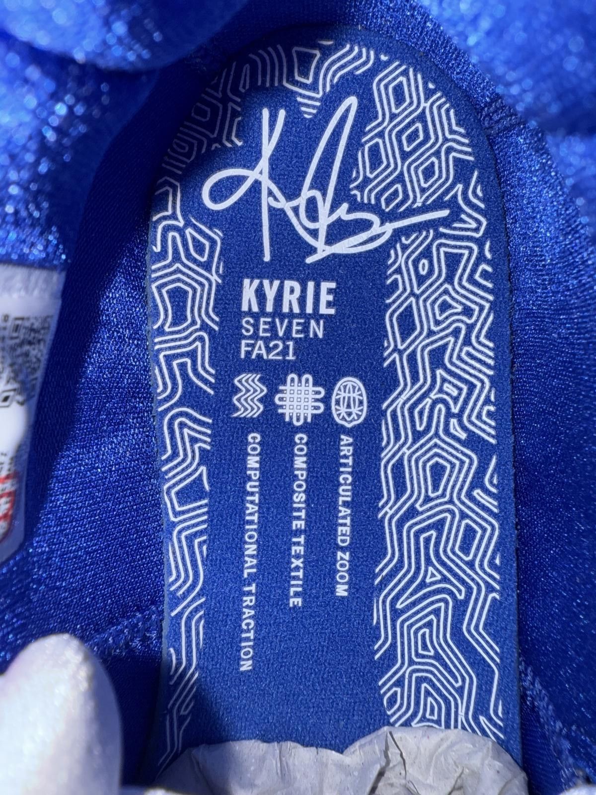Nike Nike Kyrie 7 TB Game Royal Size US 11.5 / EU 44-45 - 8 Thumbnail