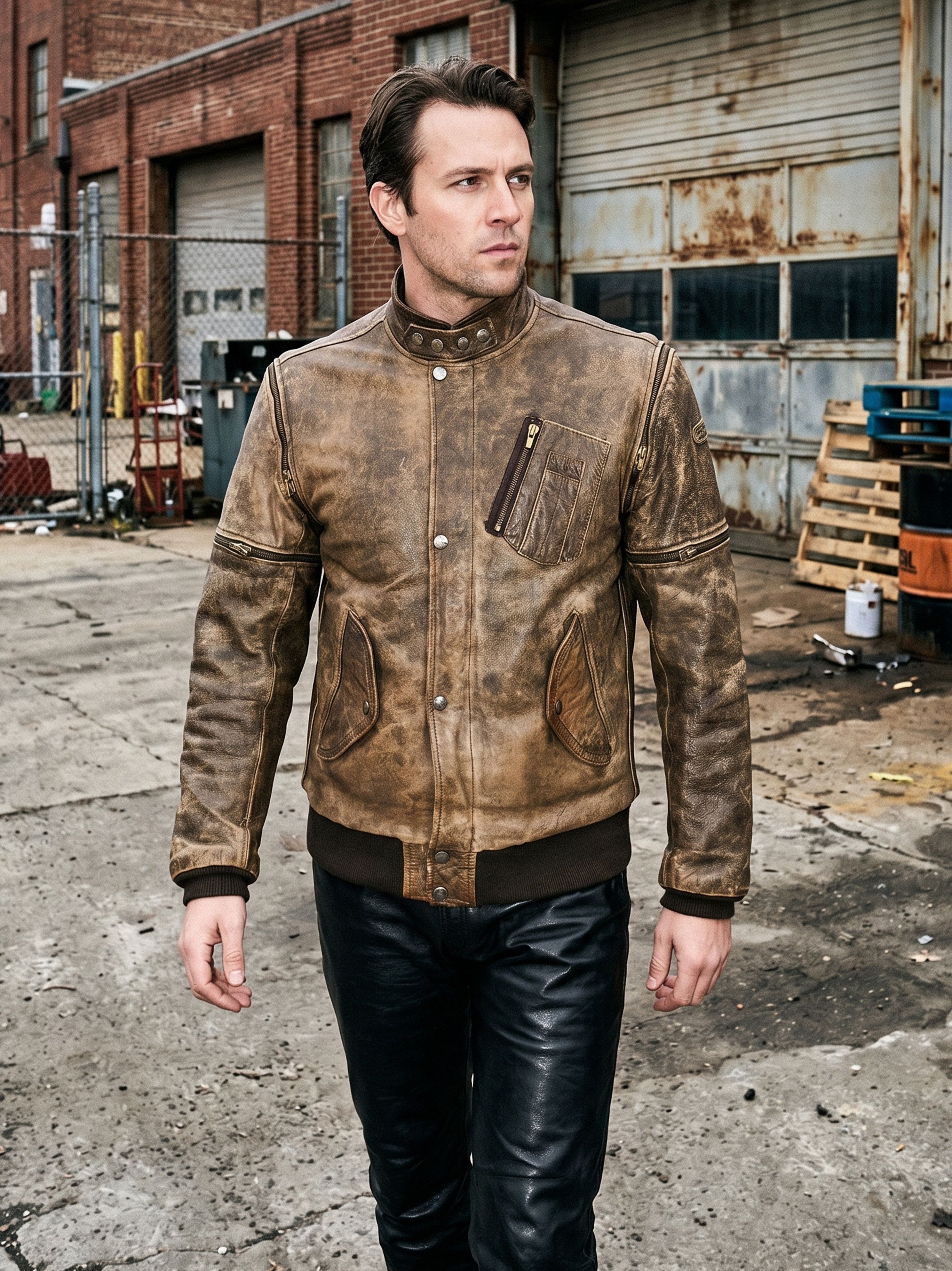 Hein Gericke × Vintage Vintage 80s Hein Gericke First Gear Jacket