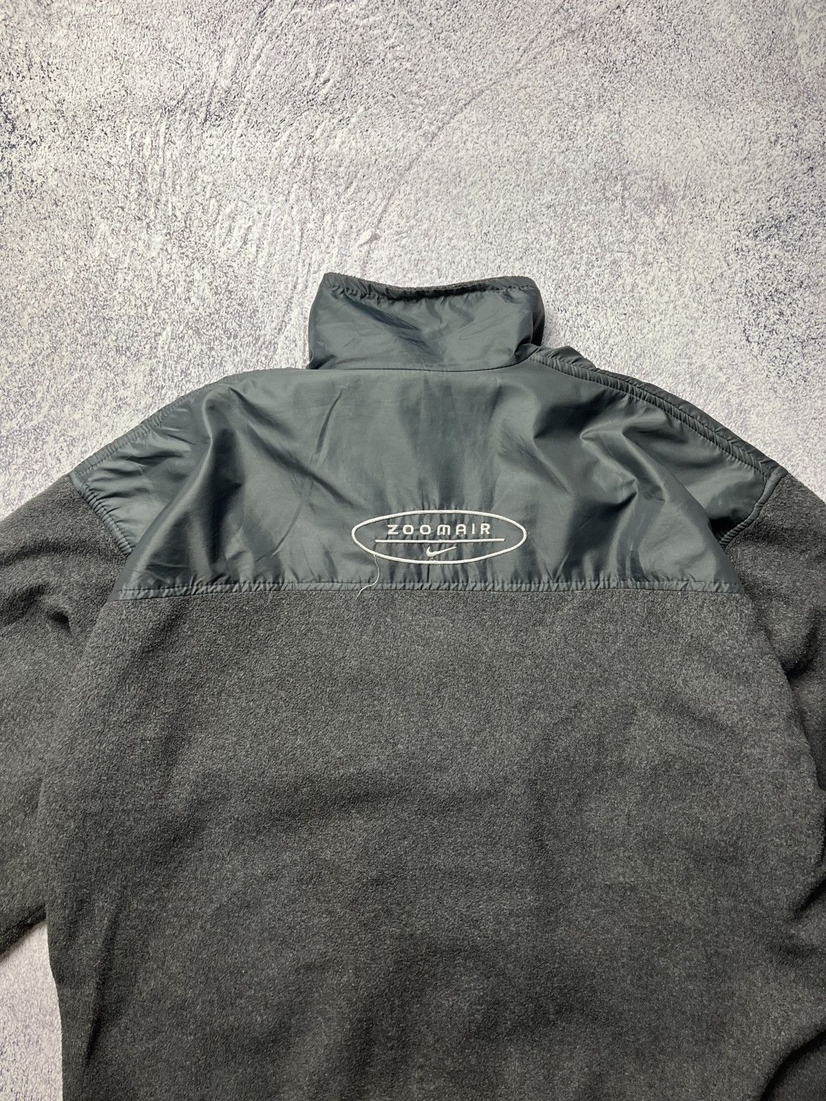 Nike Vintage Nike Zoom Fleece Jacket Baggy styles 90's Y2K Size US XXL / EU 58 / 5 - 25 Thumbnail