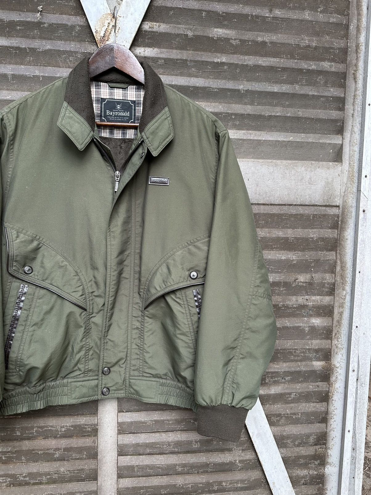 Vintage 🪖Bayronald Military Style Bomber Jacket Size US M / EU 48-50 / 2 - 7 Thumbnail