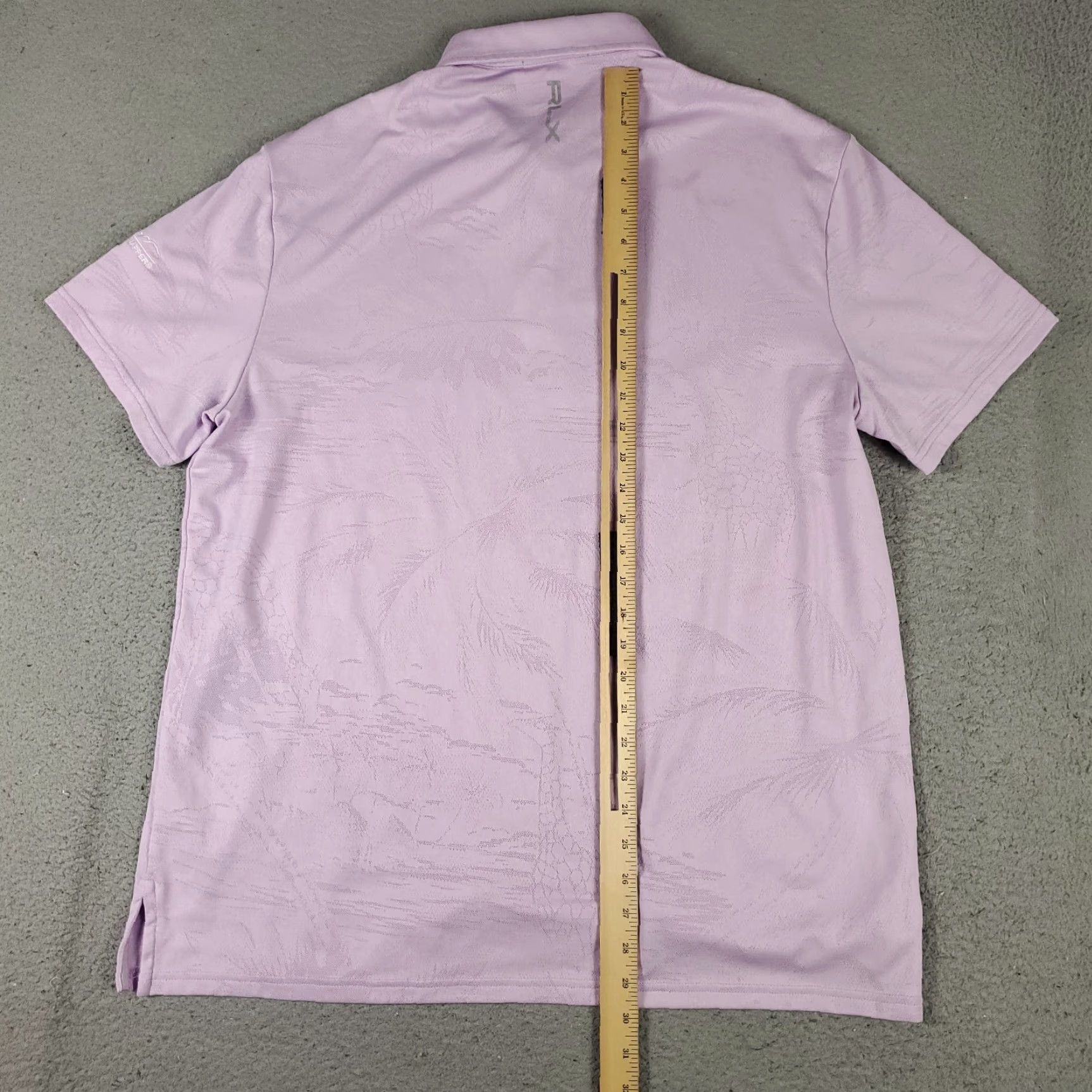 RLX Ralph Lauren VINTAGE RLX Ralph Lauren Polo Shirt Mens XL Purple Giraffe Golf Short Sleeve Size US XL / EU 56 / 4 - 6 Thumbnail