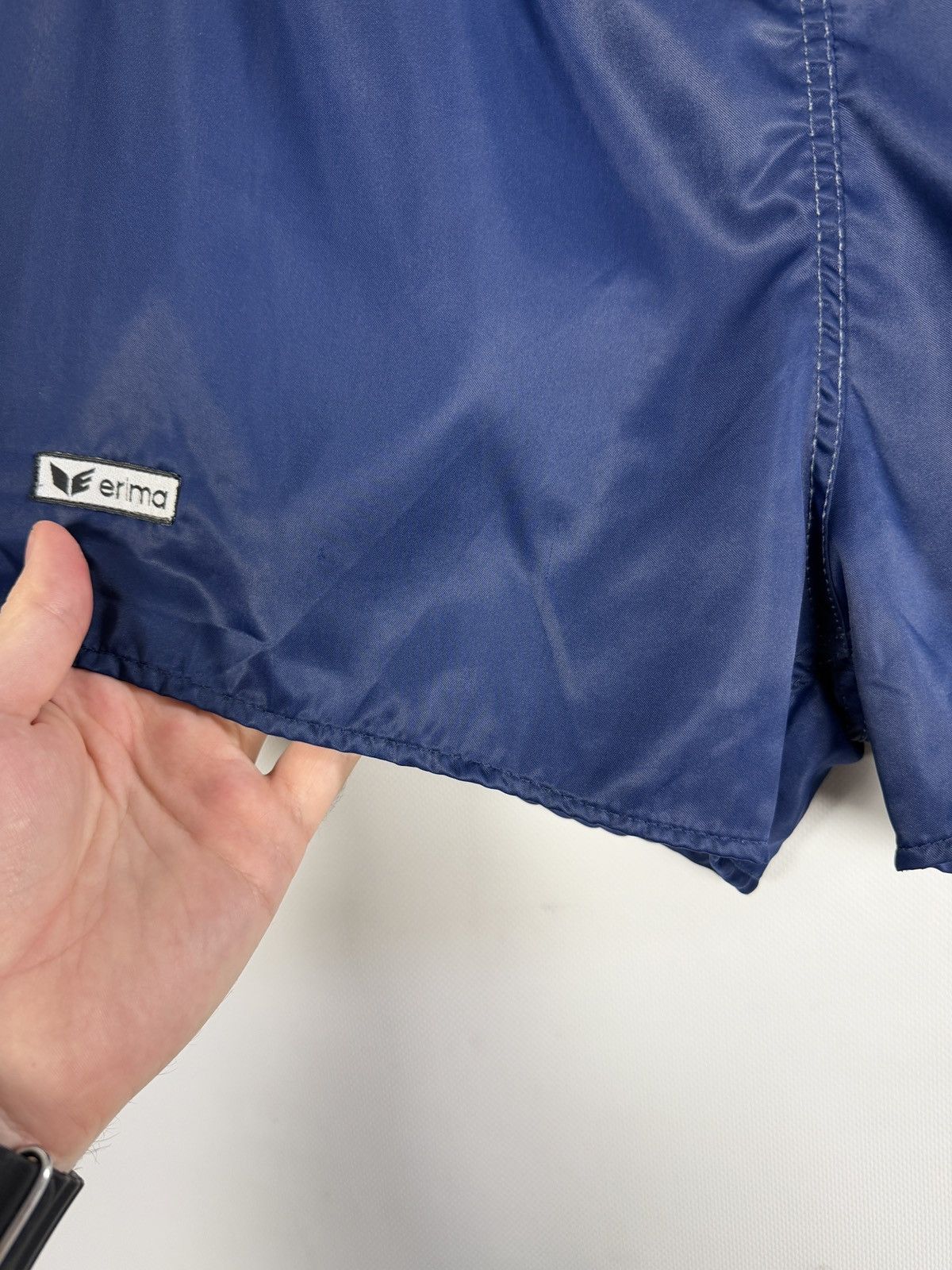 Erima Vintage 90s Erima Sprinter Soccer Shiny Nylon Shorts Size 6 Size US 38 / EU 54 - 14 Thumbnail