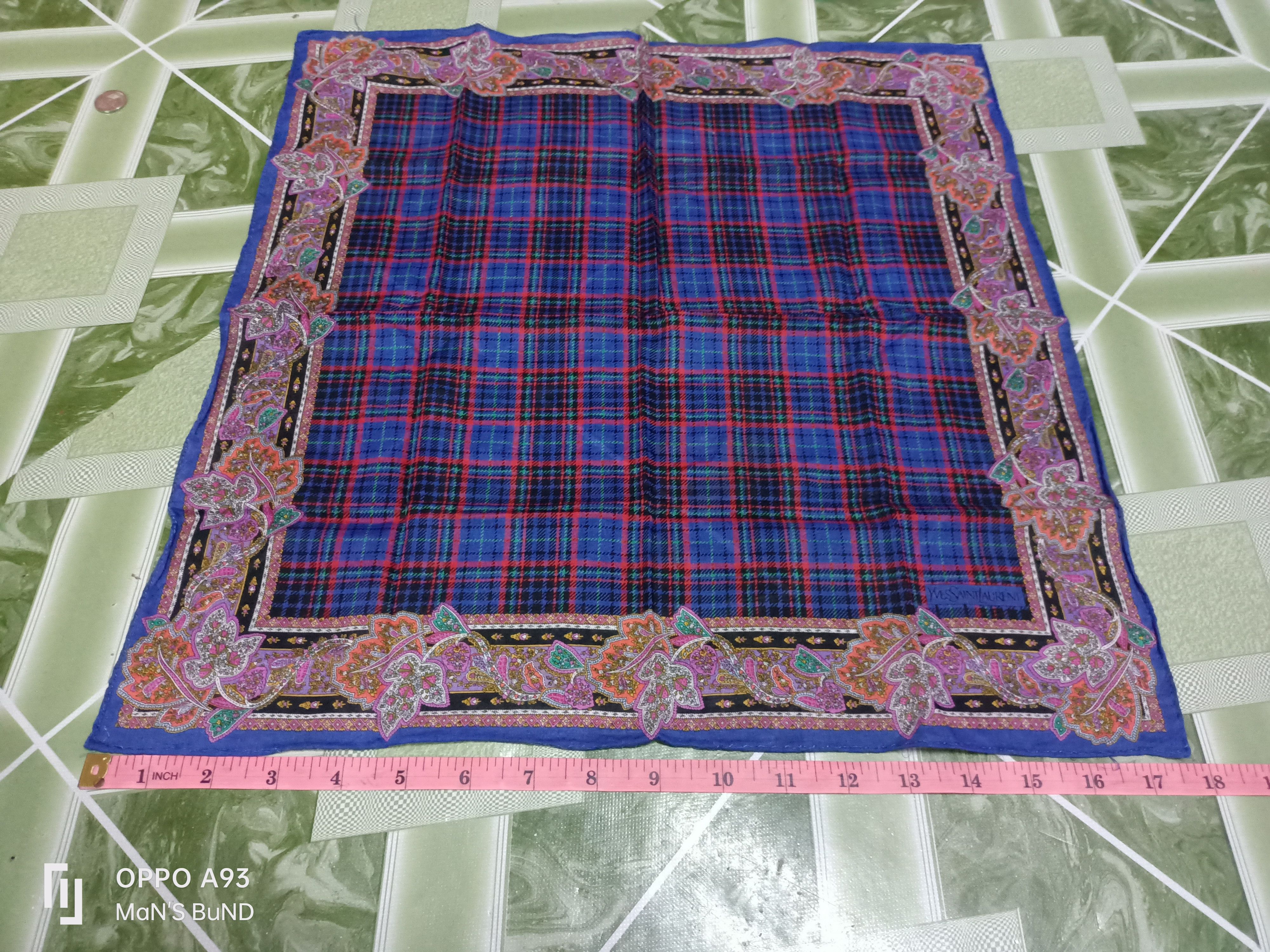 Japanese Brand × Vintage COMBO Handkerchief YSL,MCM 2 PCS,FENDI Size ONE SIZE - 4 Thumbnail
