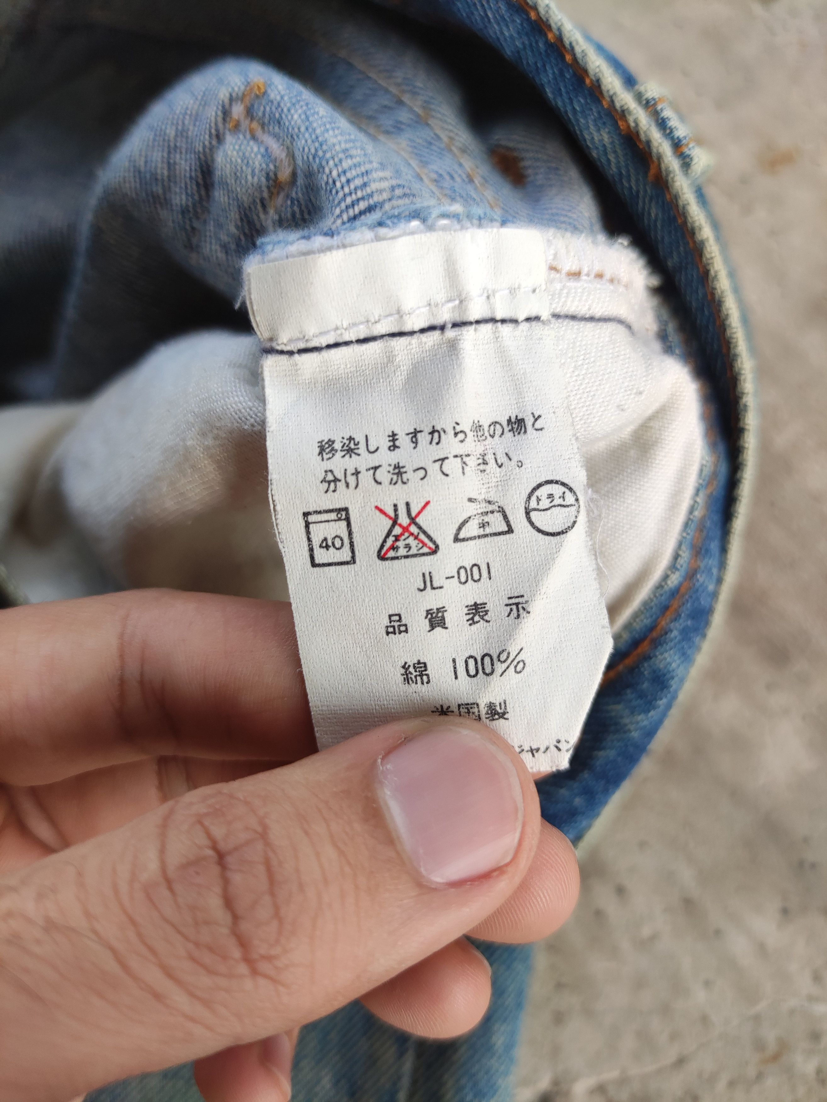 Levi's Vintage Levis 501 usa Button Jean Distressed Faded Denim Size US 28 / EU 44 - 7 Thumbnail