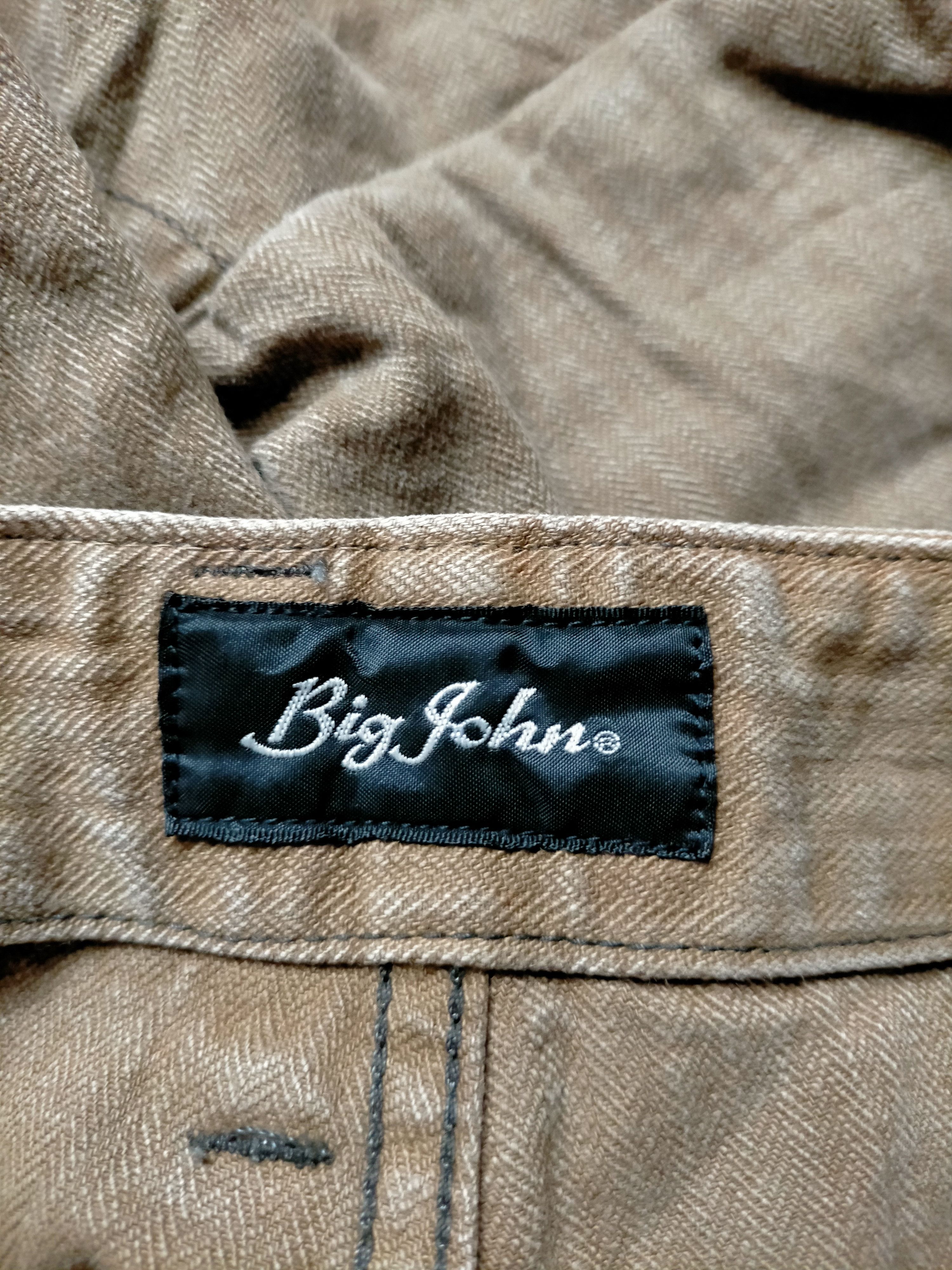 Big John × Vintage Vintage Big John Japan Cargo Denim Pants Size US 34 / EU 50 - 14 Thumbnail