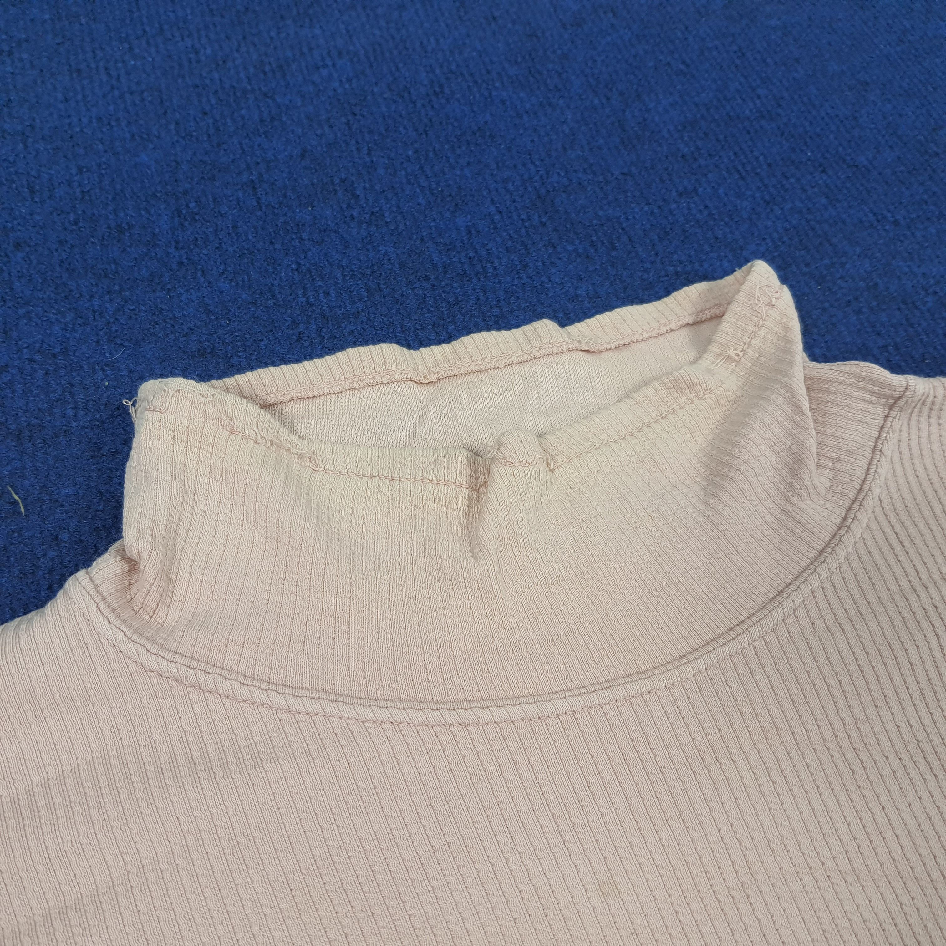 Stone Island × Vintage Vintage Stone Island Turtle Neck Corduroy Long Sleeve Tshirt Size US L / EU 52-54 / 3 - 3 Thumbnail