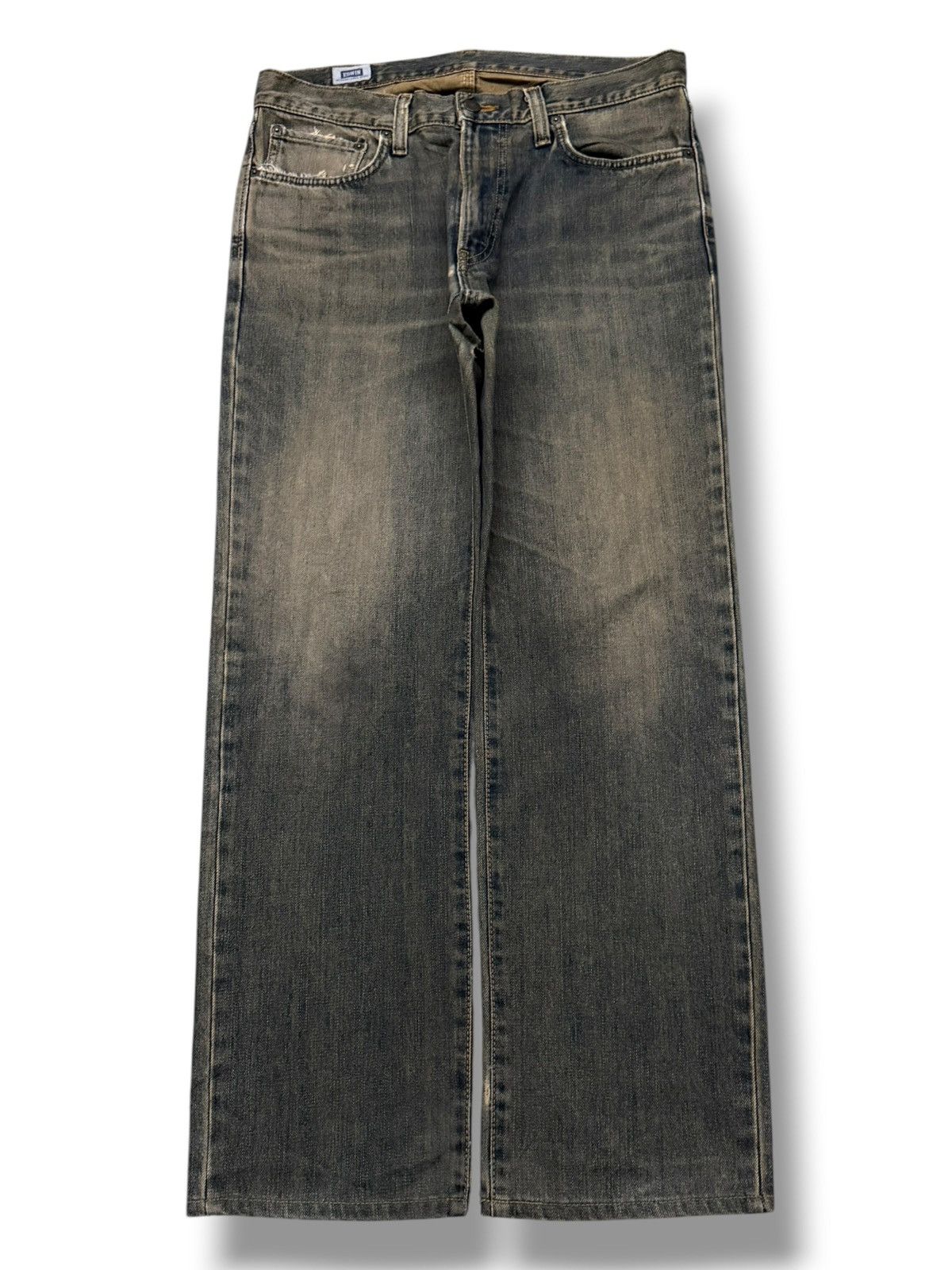 Edwin Vintage EDWIN 403 Japan Denim Jeans | Relaxed Straight | W34 Size US 34 / EU 50 - 2 Thumbnail