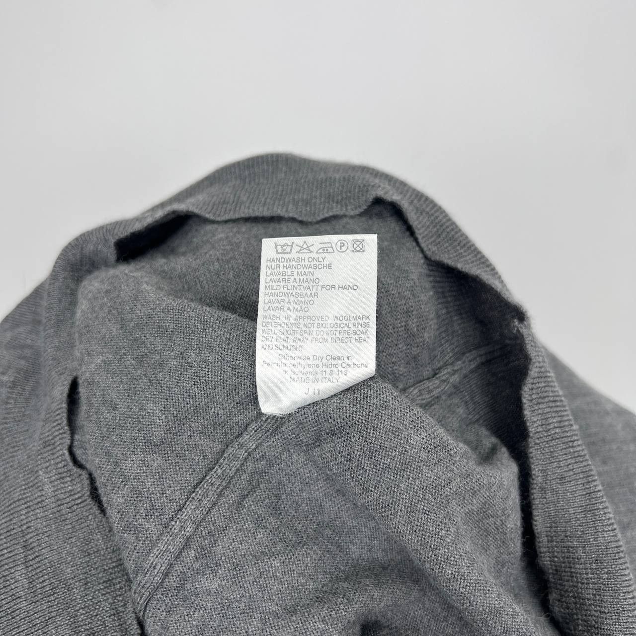 Burberry Burberry Sweater High Neck Gray Size XXL Size US XXL / EU 58 / 5 - 8 Thumbnail