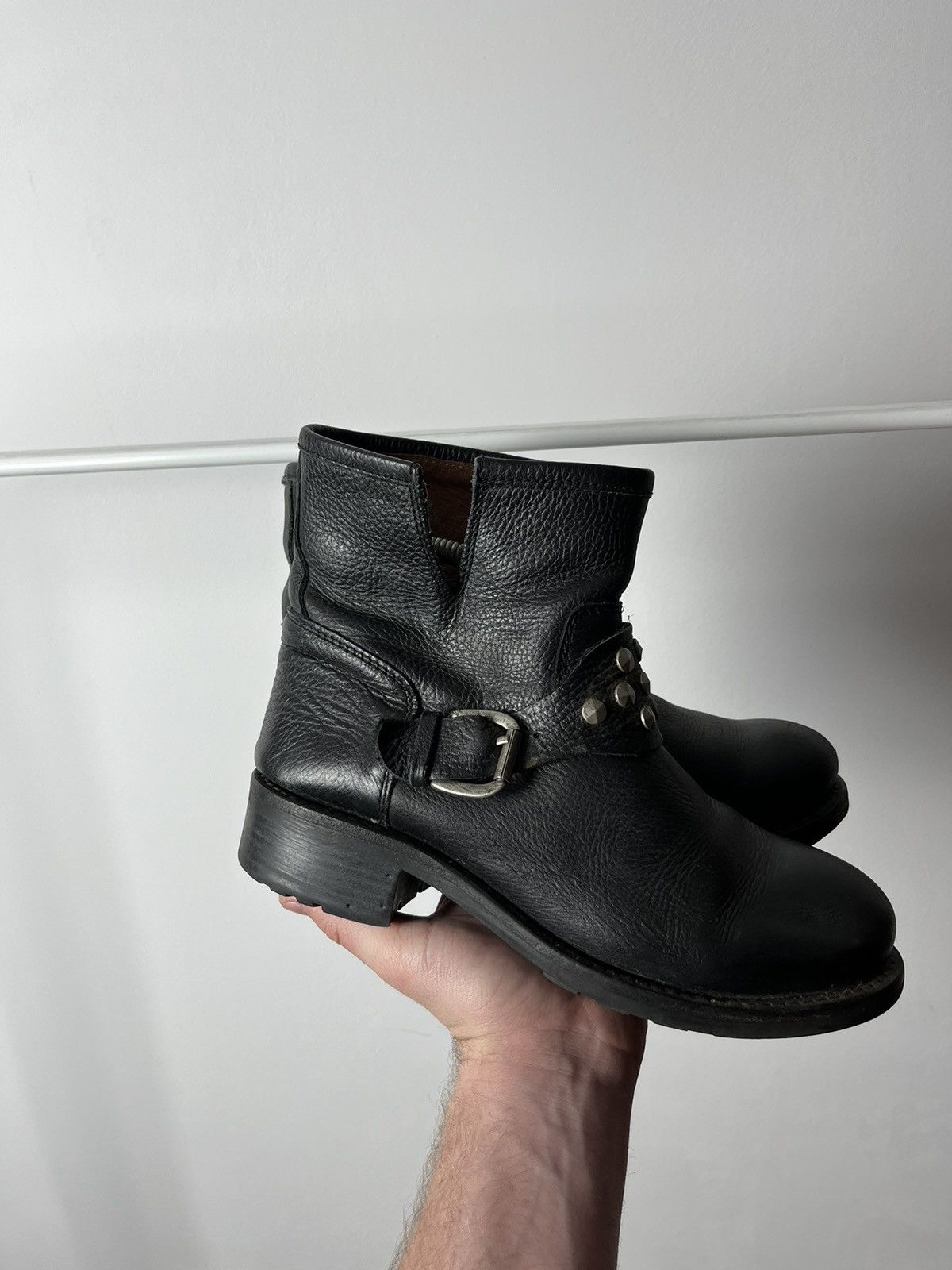 Buffalo London × Vintage Vintage Buffalo Leather Boots Cowboy western Shoes Size US 9 / IT 39 - 2 Thumbnail