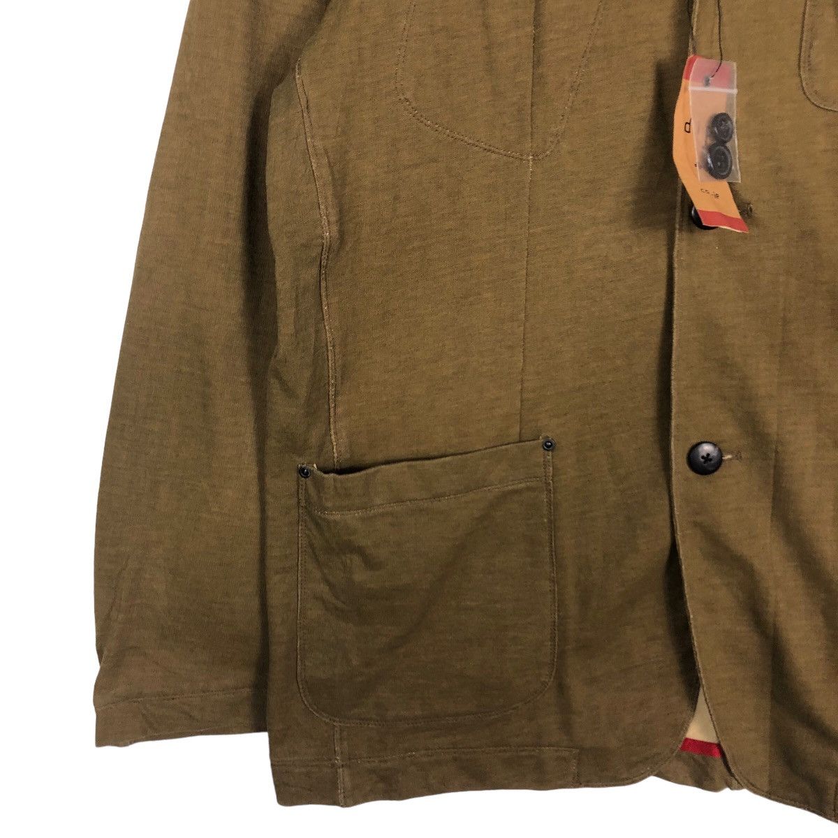 Issey Miyake 🔥NWT Vintage Chore Work Jacket DIP Double Breast Japan Size US L / EU 52-54 / 3 - 4 Thumbnail
