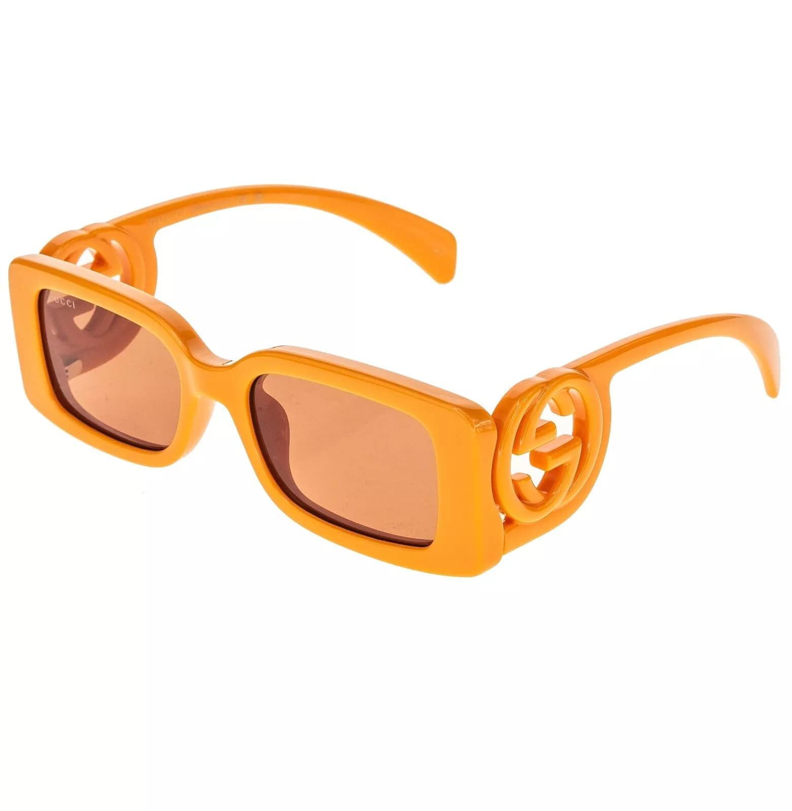 Gucci GUCCI Couture 1325 Orange GG Logo 008 Narrow Fashion GG1325S Size ONE SIZE - 4 Thumbnail