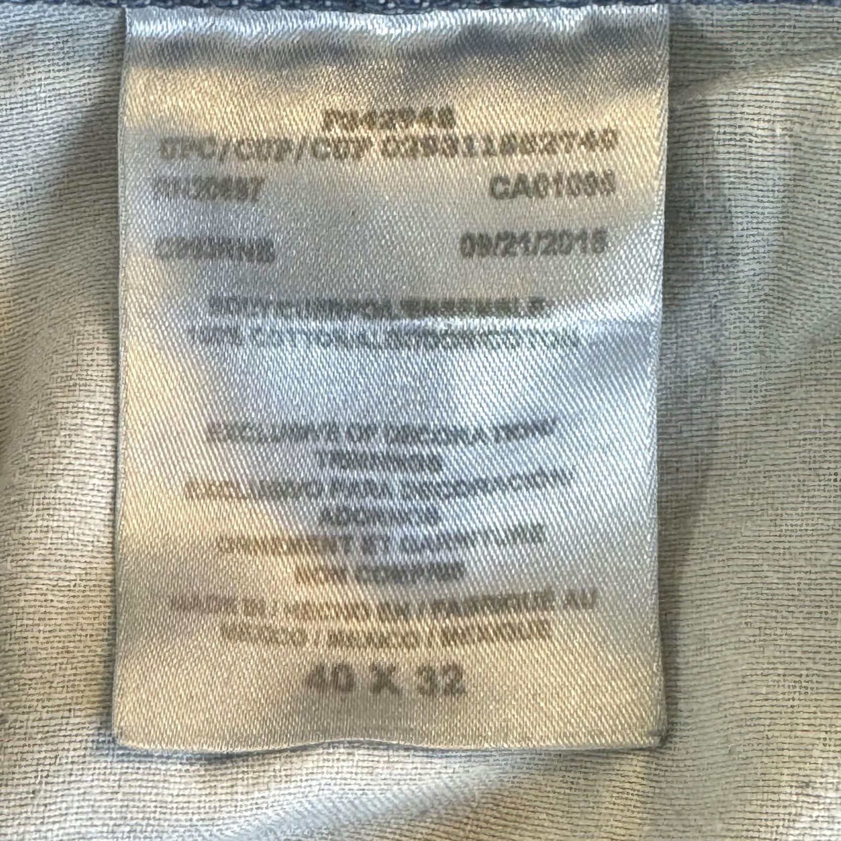 Dickies Dickies Jeans Mens 40x32 Blue Denim Relaxed Fit Straight Leg Workwear 5-Pocket Logo Zipper Button Dickies Industrial Work Jeans Mens 40 XS? Size US 40 / EU 56 - 4 Thumbnail