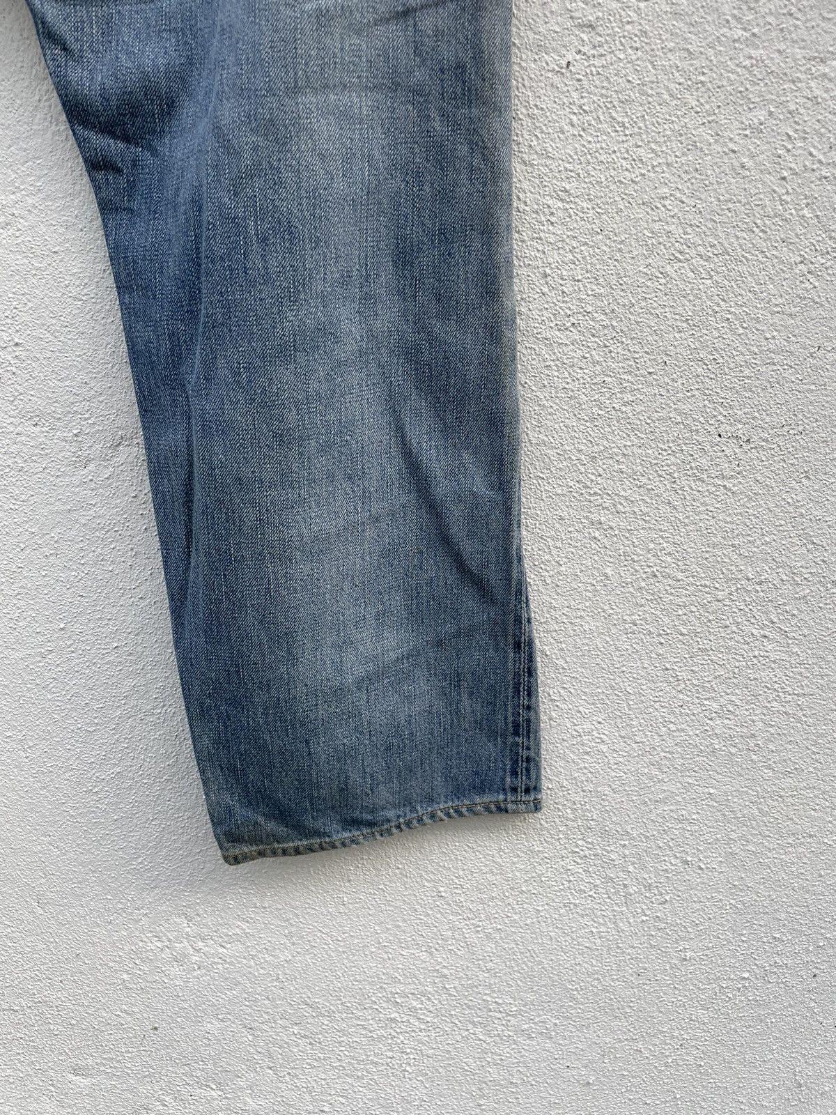 Full Count & Co. Vintage Full Count Distressed Selvedge Jeans Size US 30 / EU 46 - 15 Thumbnail