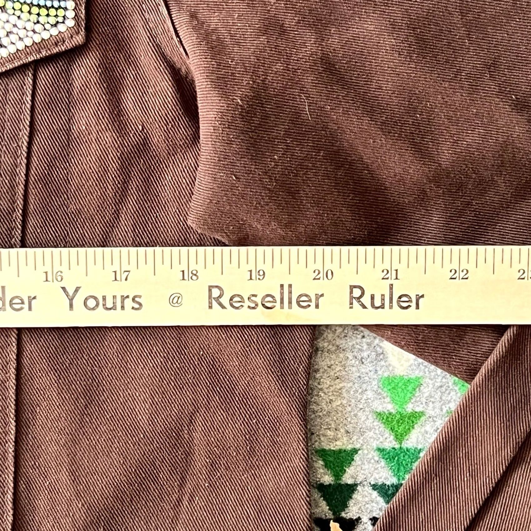 Denime Christine Alexander Denim Jacket Womens Medium Rhinestone Western D7 Size M / US 6-8 / IT 42-44 - 4 Thumbnail